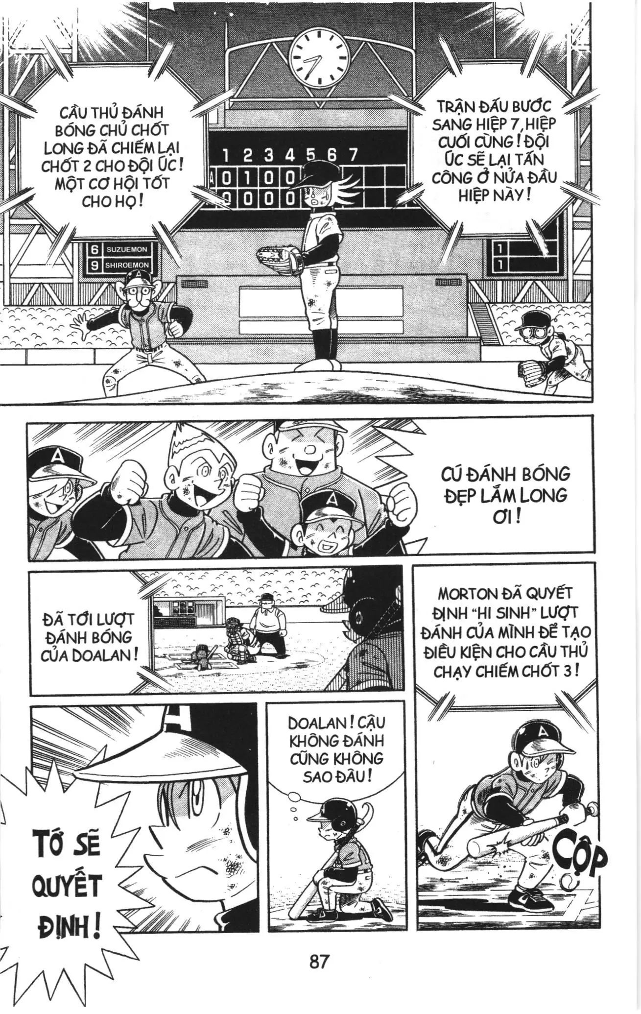 Tuyển tập Doraemon bóng chày (NXB Kim Đồng) Chapter 85 - Trang 22