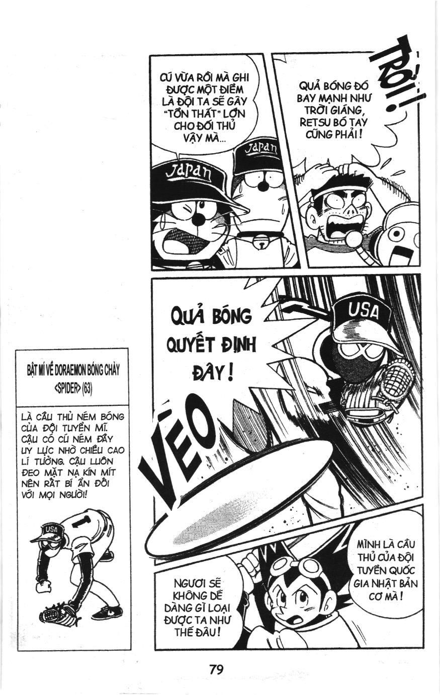 Tuyển tập Doraemon bóng chày (NXB Kim Đồng) Chapter 90 - Trang 24