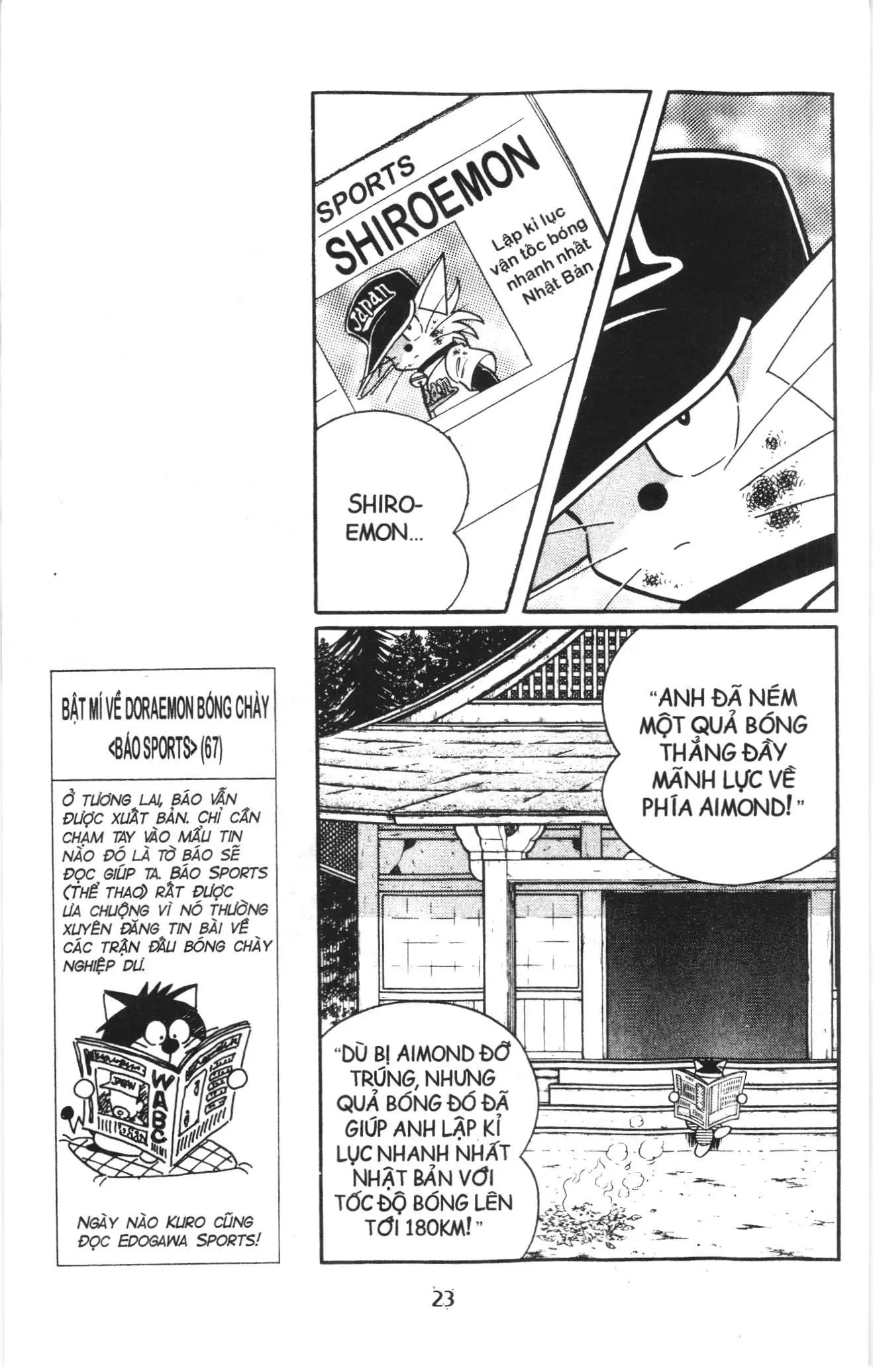 Tuyển tập Doraemon bóng chày (NXB Kim Đồng) Chapter 99 - Trang 20