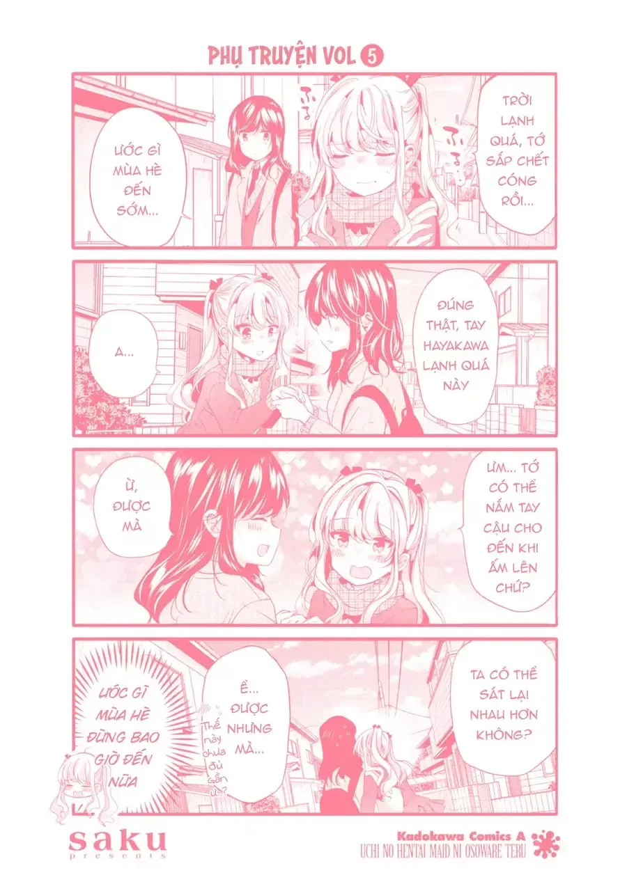 Uchi No Hentai Maid Ni Osowareteru Chapter 100.5 - Trang 12