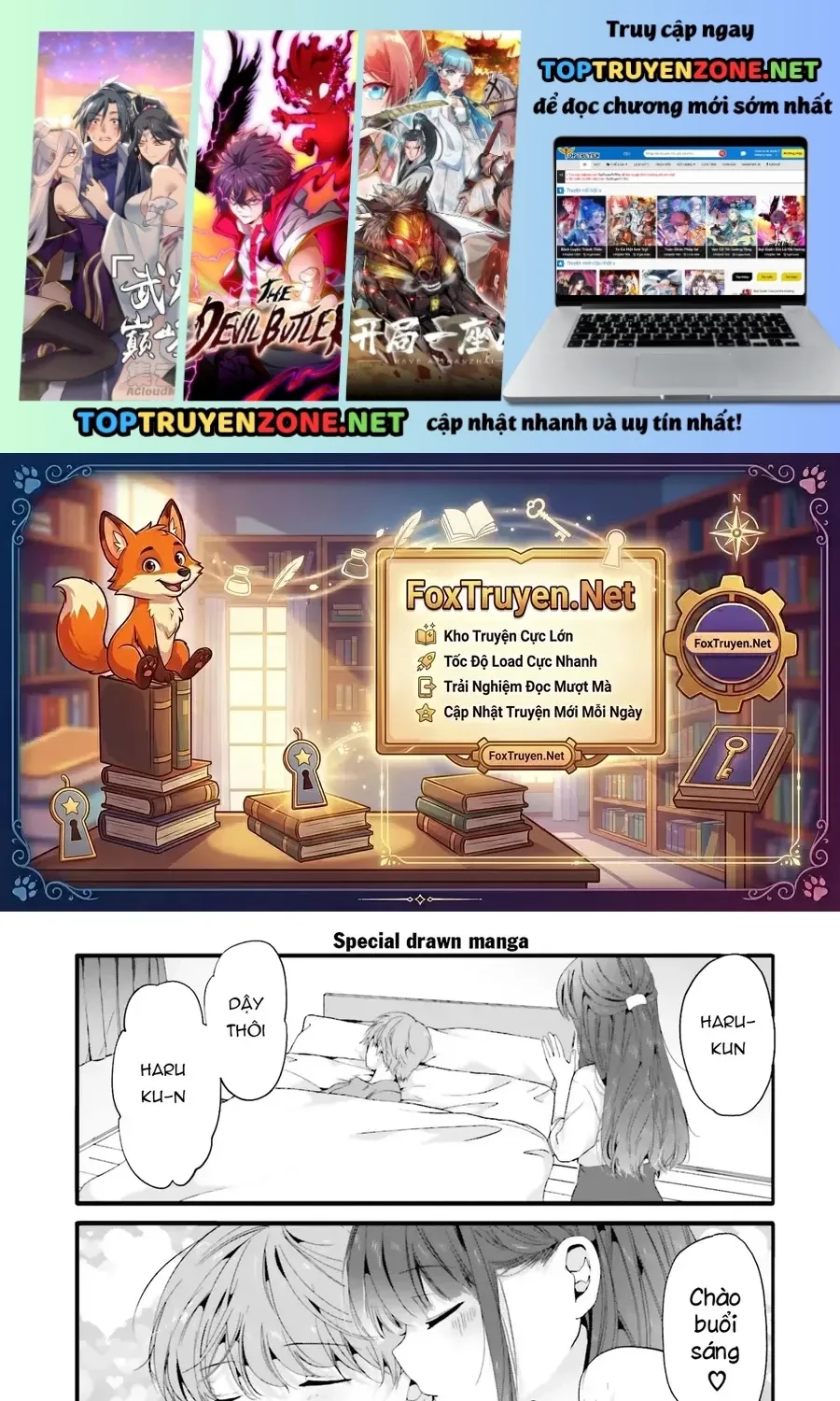 Uchi No Hentai Maid Ni Osowareteru Chapter 100.5 - Trang 2