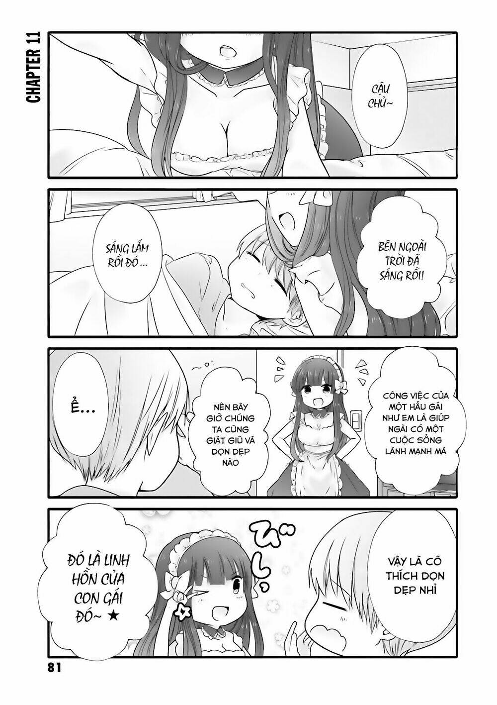 Uchi No Hentai Maid Ni Osowareteru Chapter 11 - Trang 3