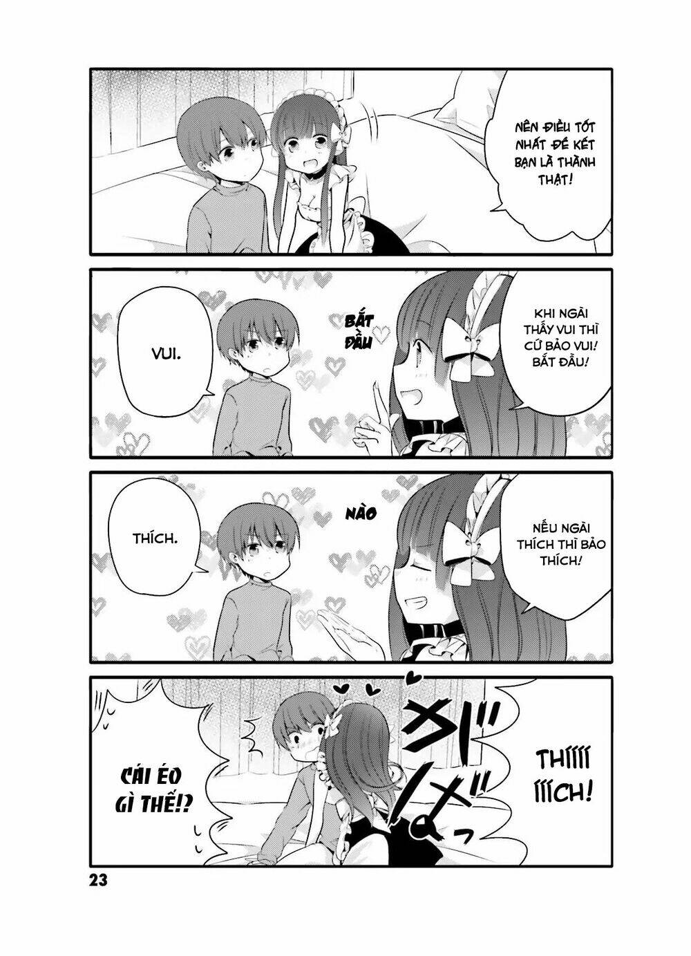 Uchi No Hentai Maid Ni Osowareteru Chapter 23 - Trang 9