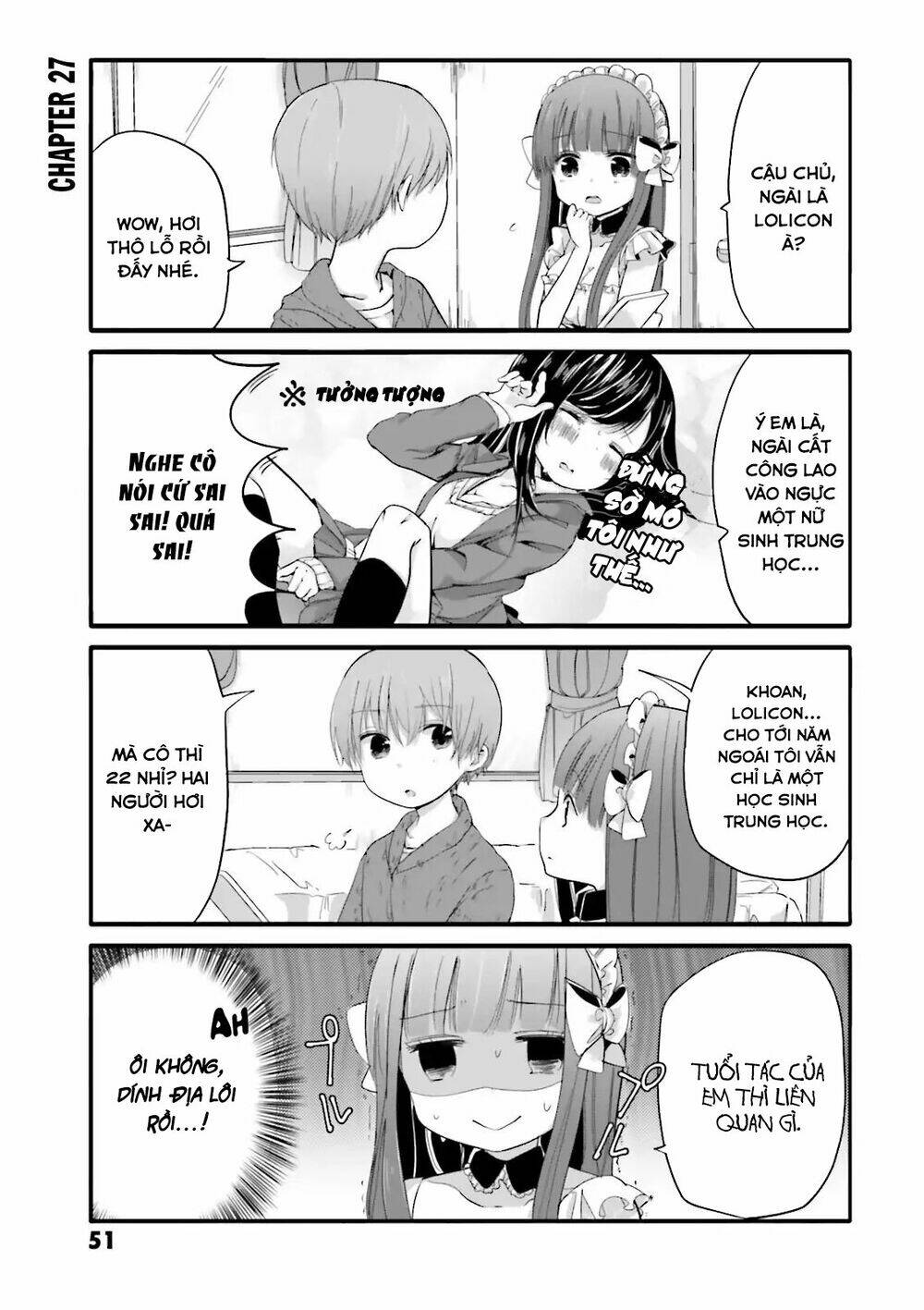 Uchi No Hentai Maid Ni Osowareteru Chapter 27 - Trang 5
