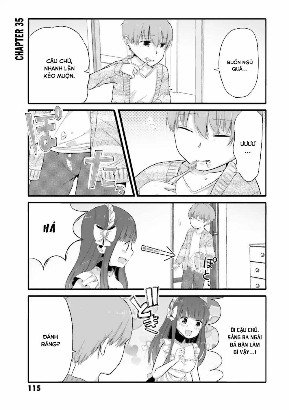 Uchi No Hentai Maid Ni Osowareteru Chapter 35 - Trang 5