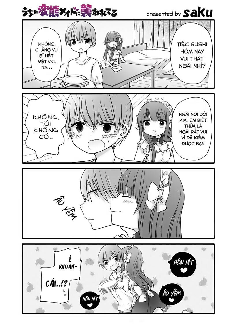 Uchi No Hentai Maid Ni Osowareteru Chapter 4 - Trang 3