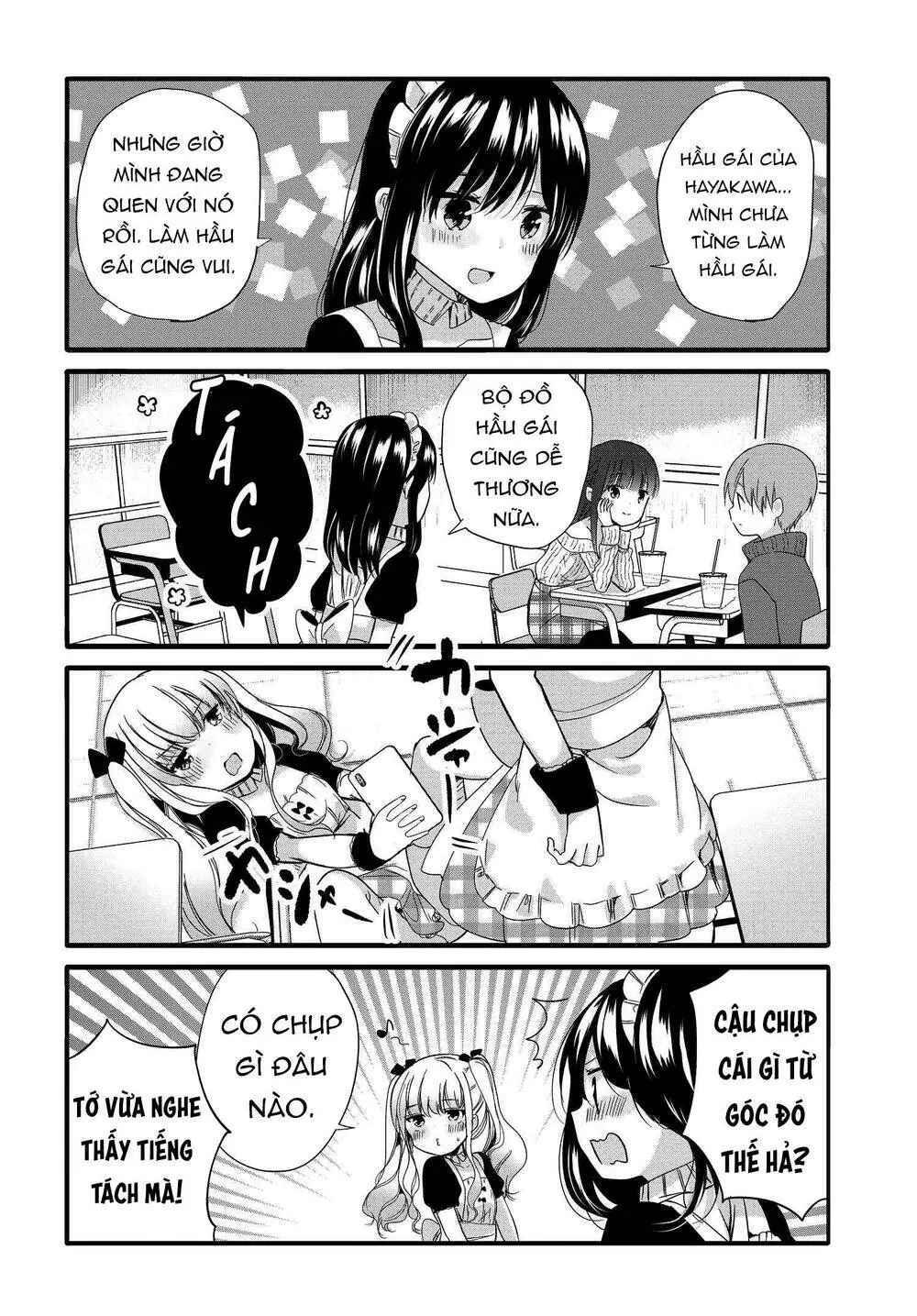 Uchi No Hentai Maid Ni Osowareteru Chapter 55 - Trang 8