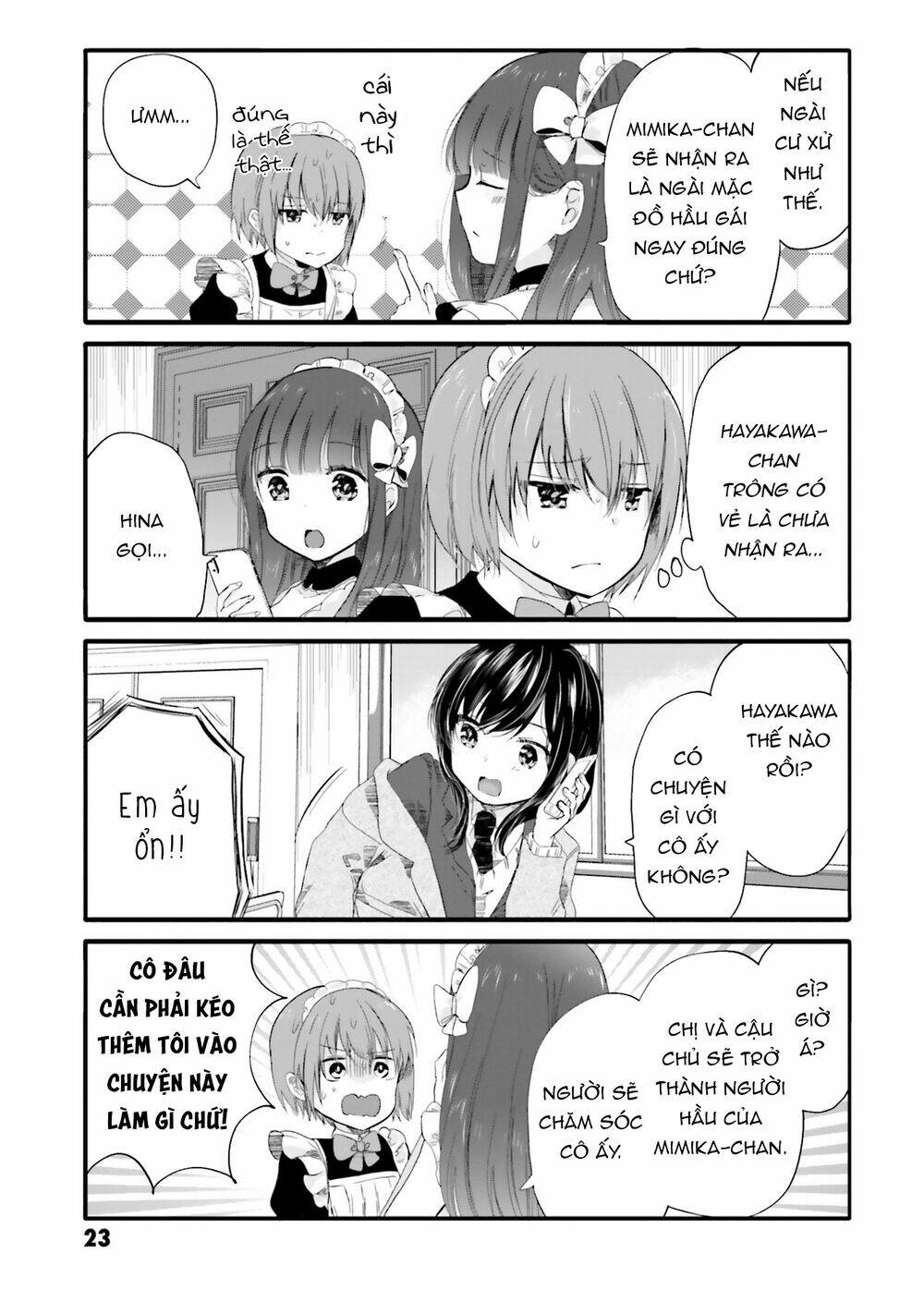Uchi No Hentai Maid Ni Osowareteru Chapter 59 - Trang 9