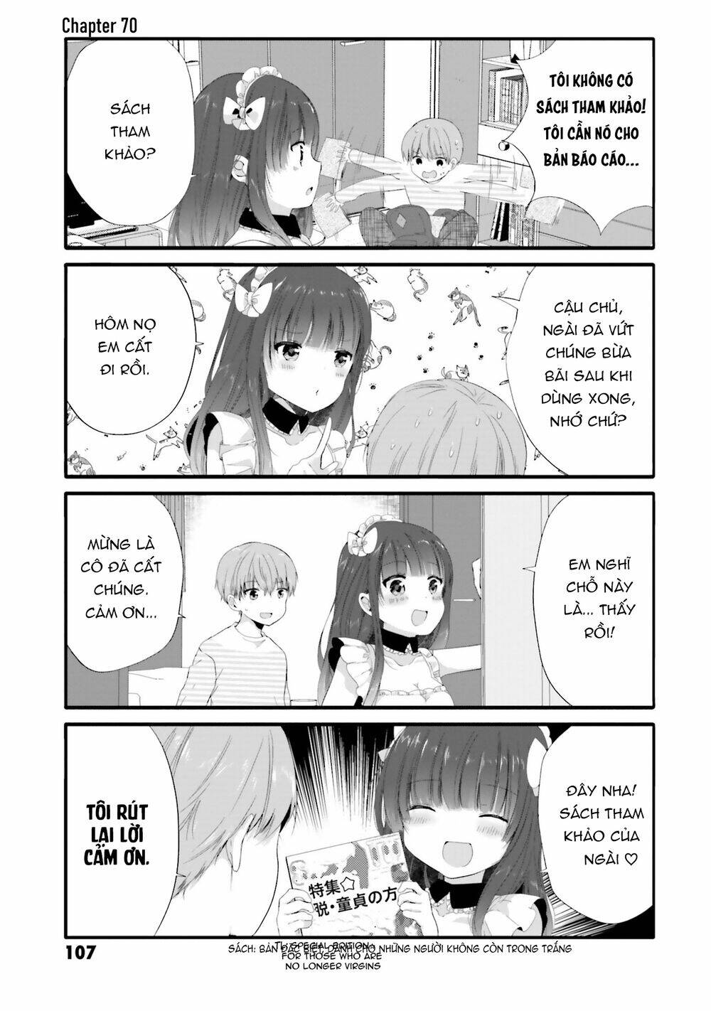 Uchi No Hentai Maid Ni Osowareteru Chapter 70 - Trang 4