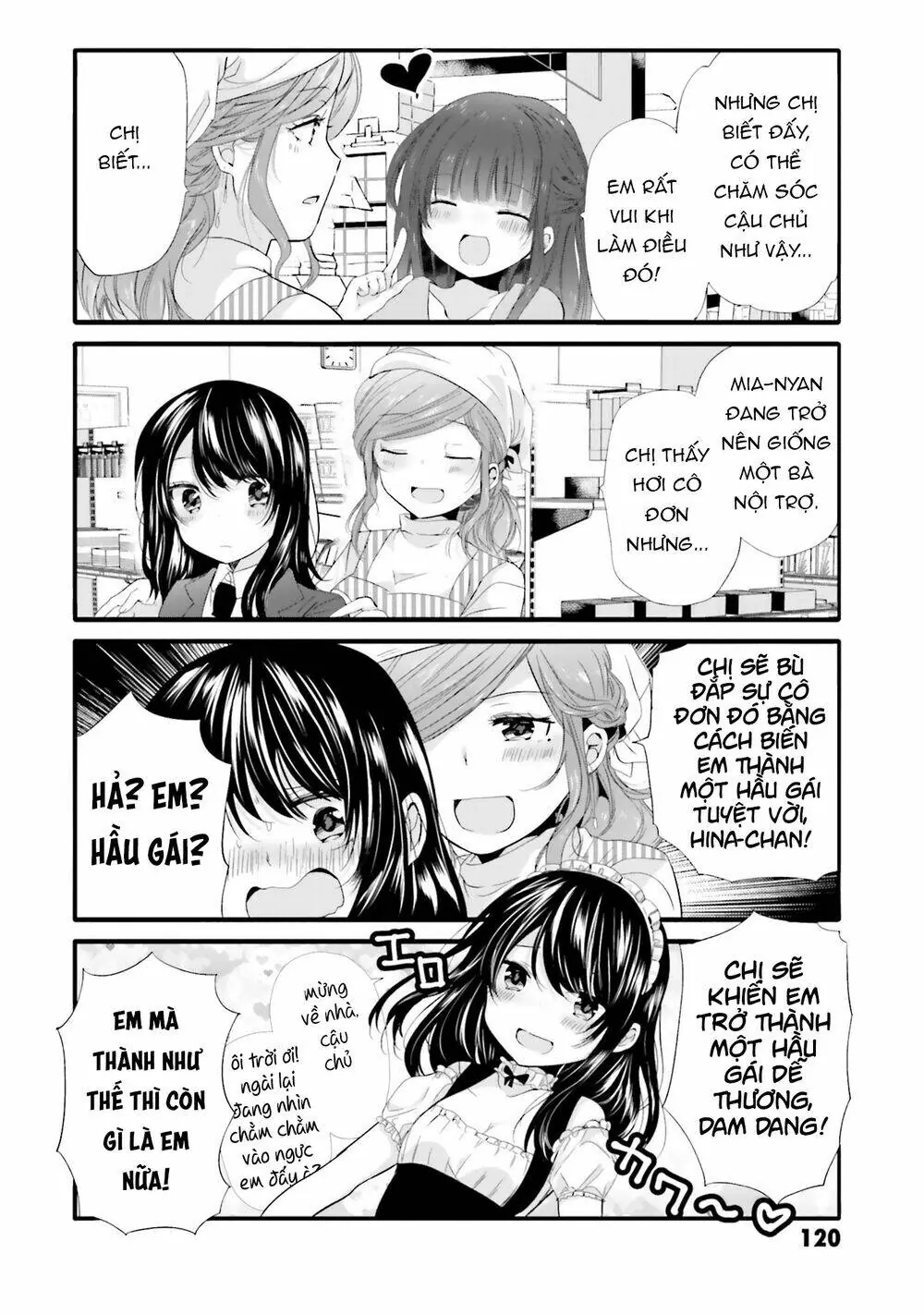 Uchi No Hentai Maid Ni Osowareteru Chapter 71 - Trang 9