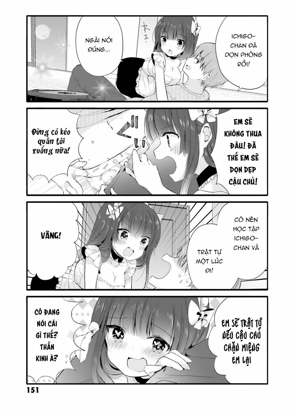 Uchi No Hentai Maid Ni Osowareteru Chapter 75 - Trang 8