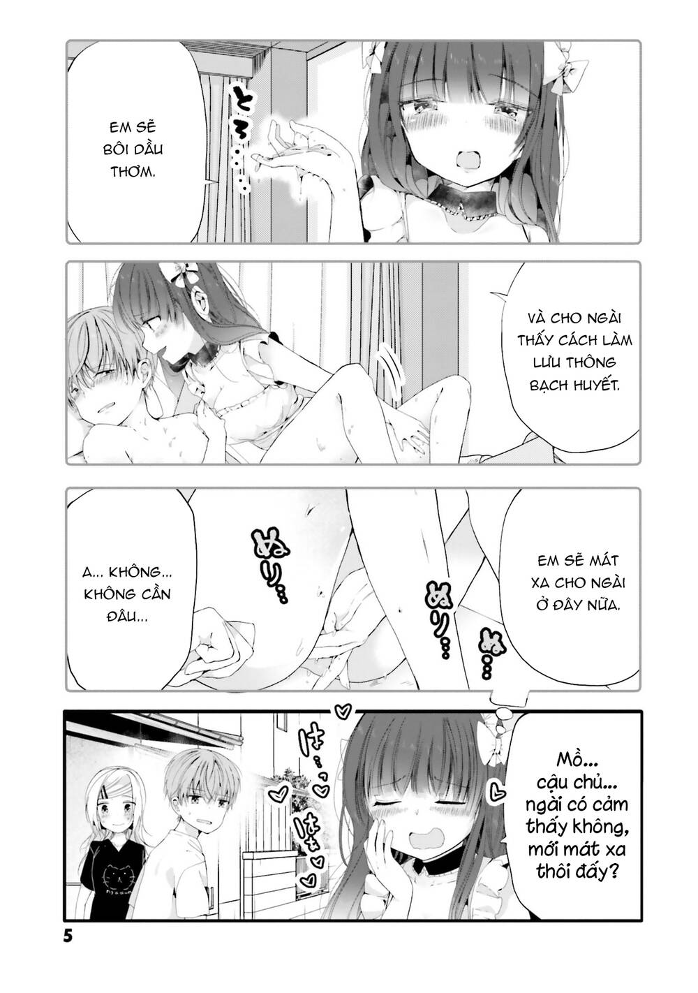 Uchi No Hentai Maid Ni Osowareteru Chapter 80 - Trang 10