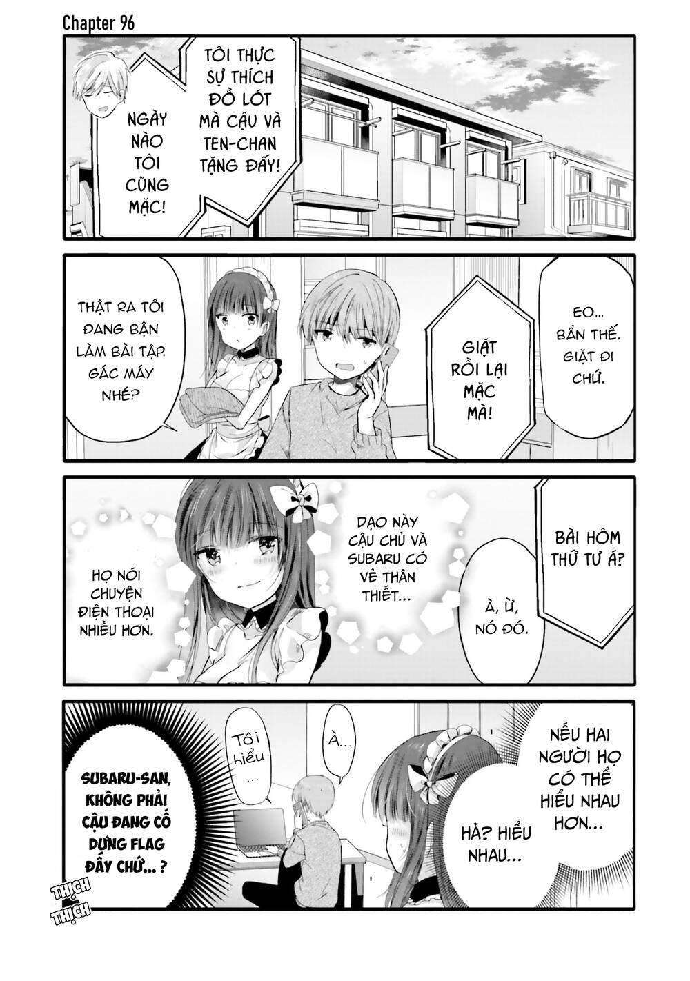 Uchi No Hentai Maid Ni Osowareteru Chapter 96 - Trang 4