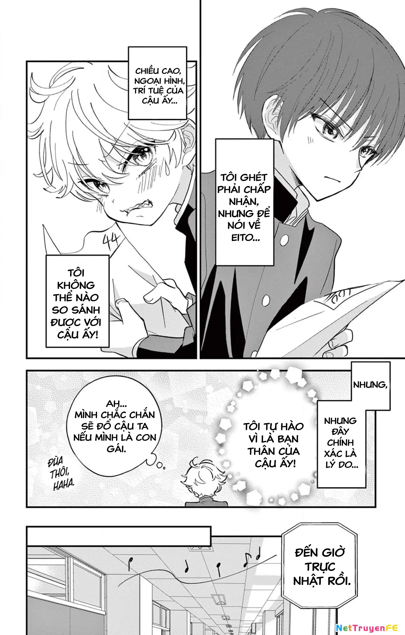 Uesugi-kun muốn từ bỏ làm con gái Chapter 1 - Trang 15