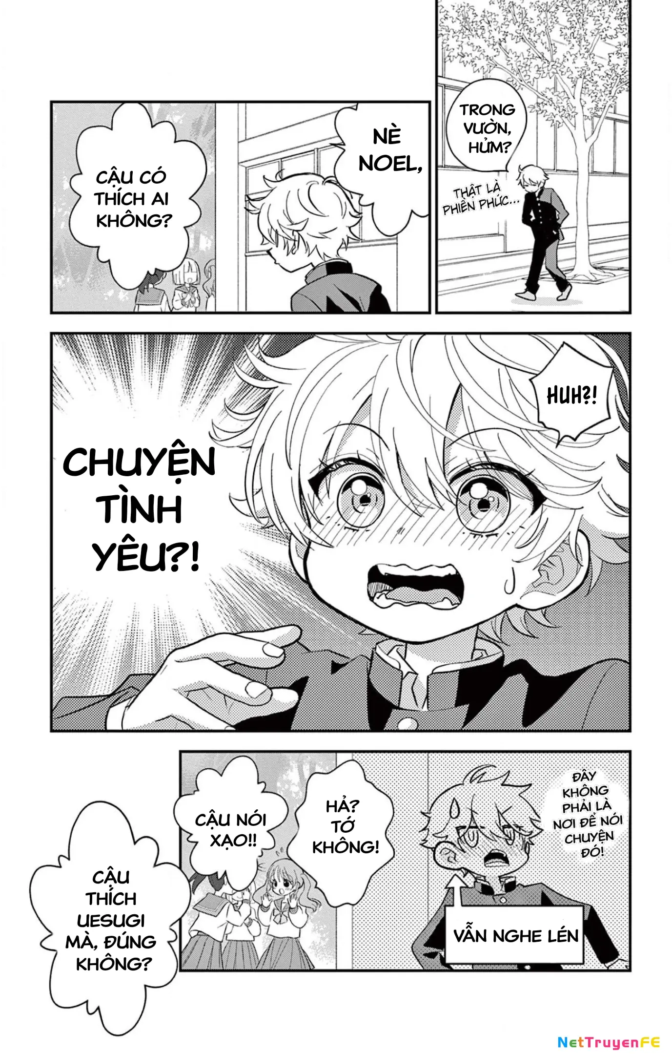Uesugi-kun muốn từ bỏ làm con gái Chapter 1 - Trang 16