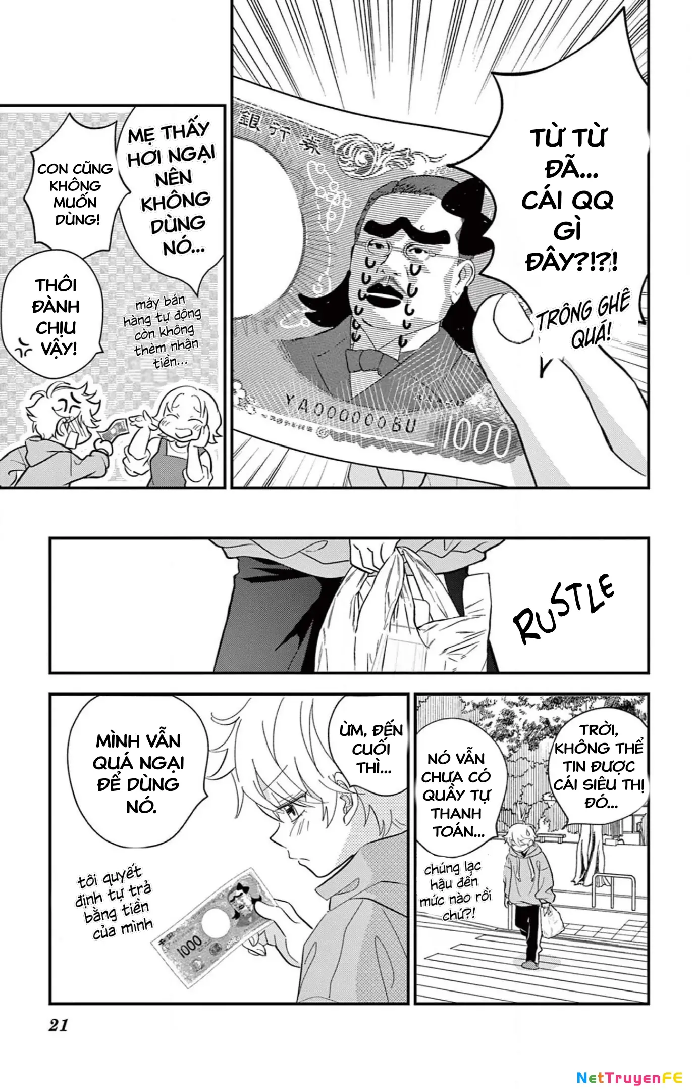 Uesugi-kun muốn từ bỏ làm con gái Chapter 1 - Trang 22