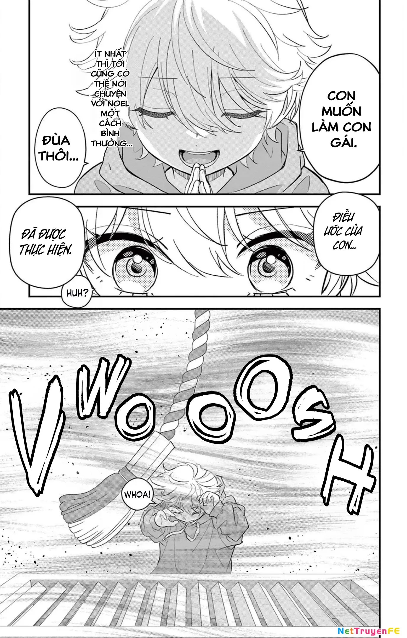 Uesugi-kun muốn từ bỏ làm con gái Chapter 1 - Trang 28