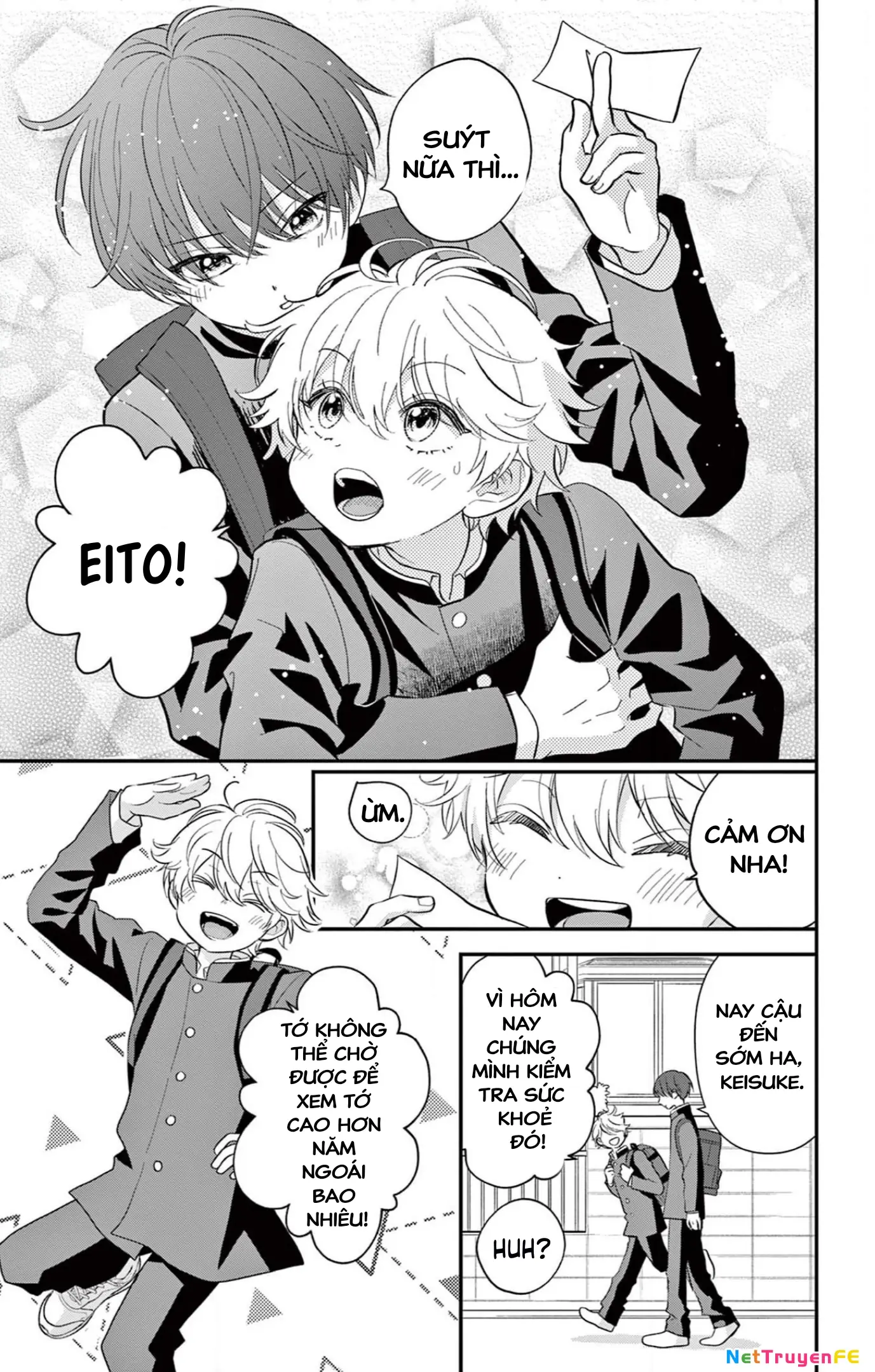 Uesugi-kun muốn từ bỏ làm con gái Chapter 1 - Trang 6