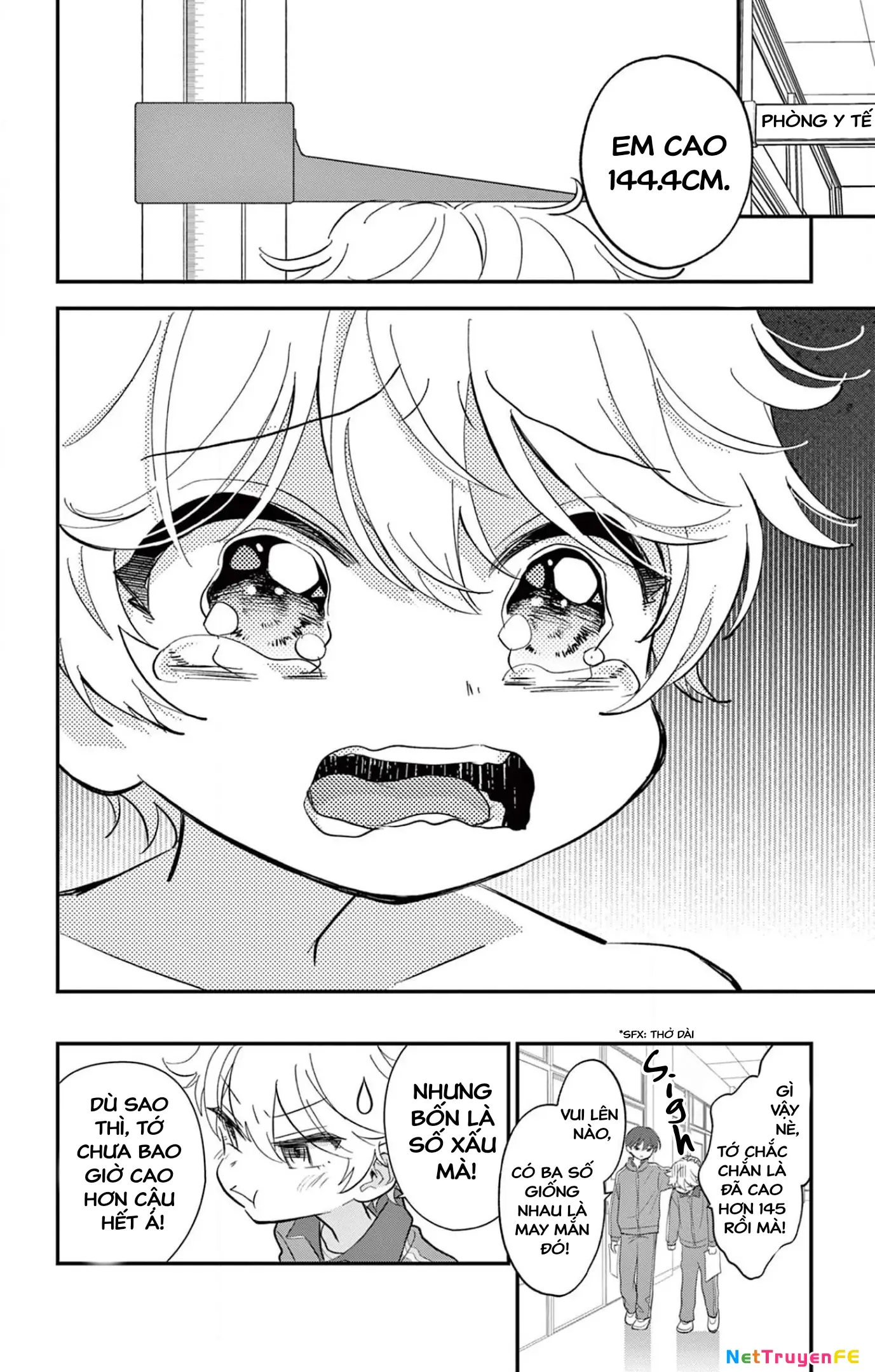 Uesugi-kun muốn từ bỏ làm con gái Chapter 1 - Trang 7