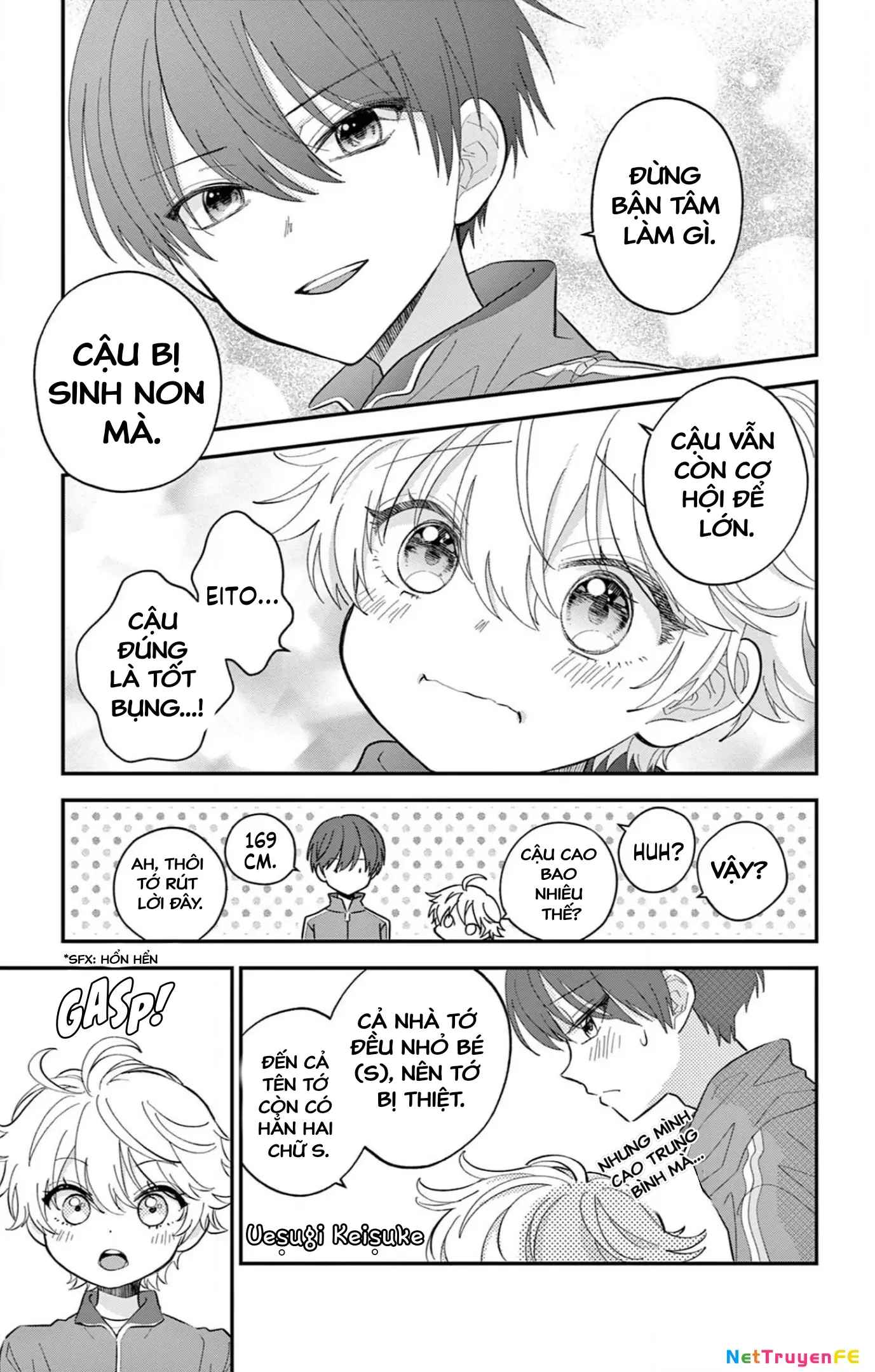 Uesugi-kun muốn từ bỏ làm con gái Chapter 1 - Trang 8