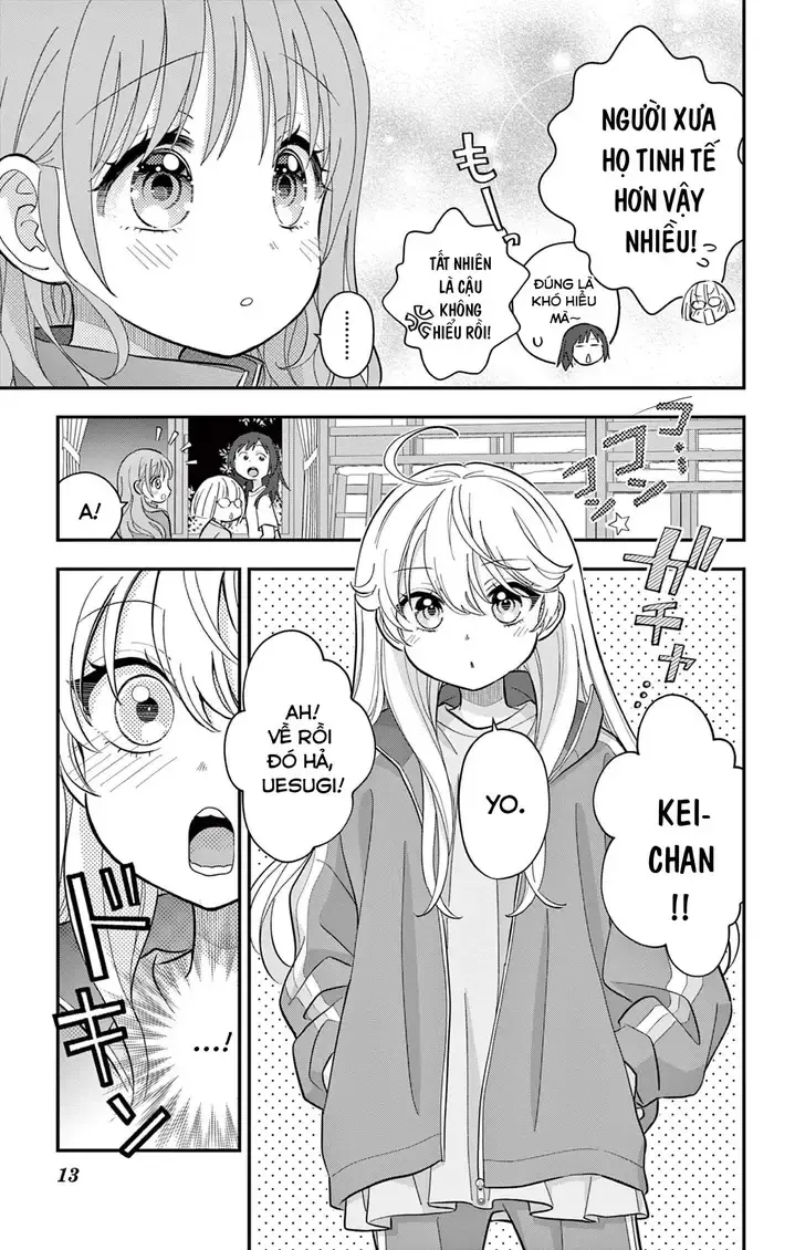 Uesugi-kun muốn từ bỏ làm con gái Chapter 12 - Trang 14