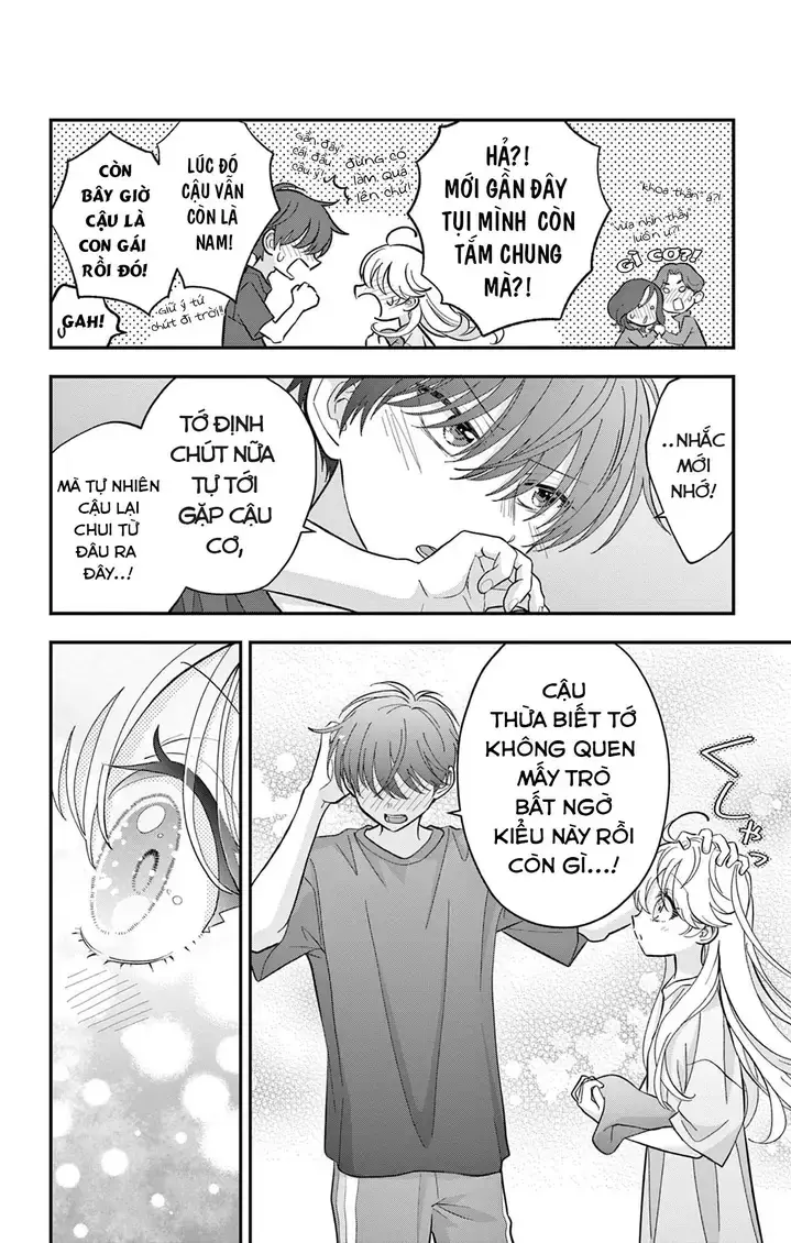 Uesugi-kun muốn từ bỏ làm con gái Chapter 12 - Trang 7