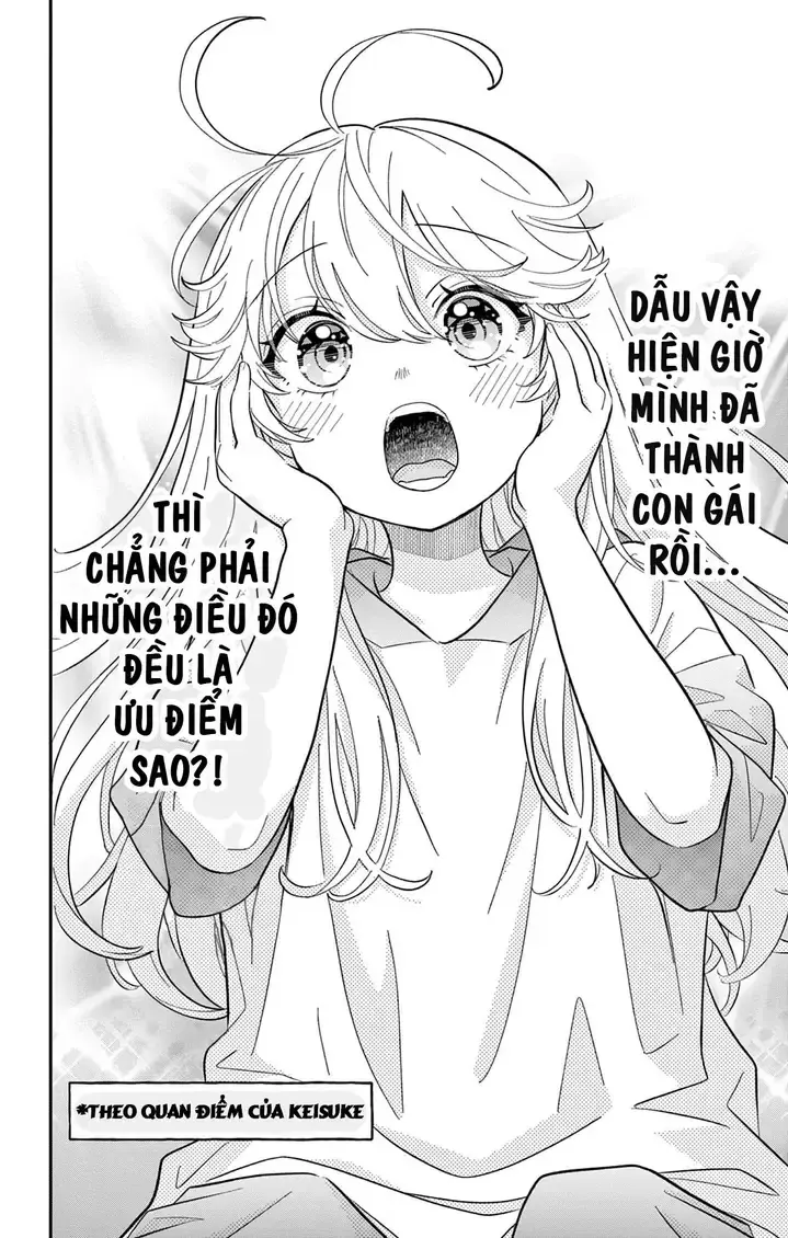 Uesugi-kun muốn từ bỏ làm con gái Chapter 14 - Trang 12