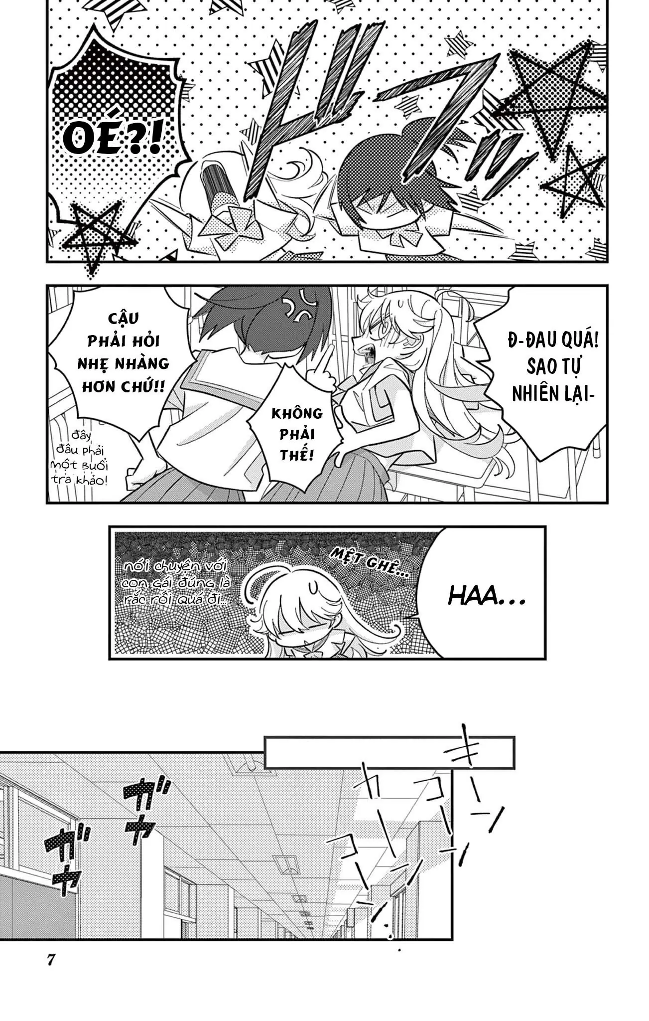 Uesugi-kun muốn từ bỏ làm con gái Chapter 16 - Trang 8