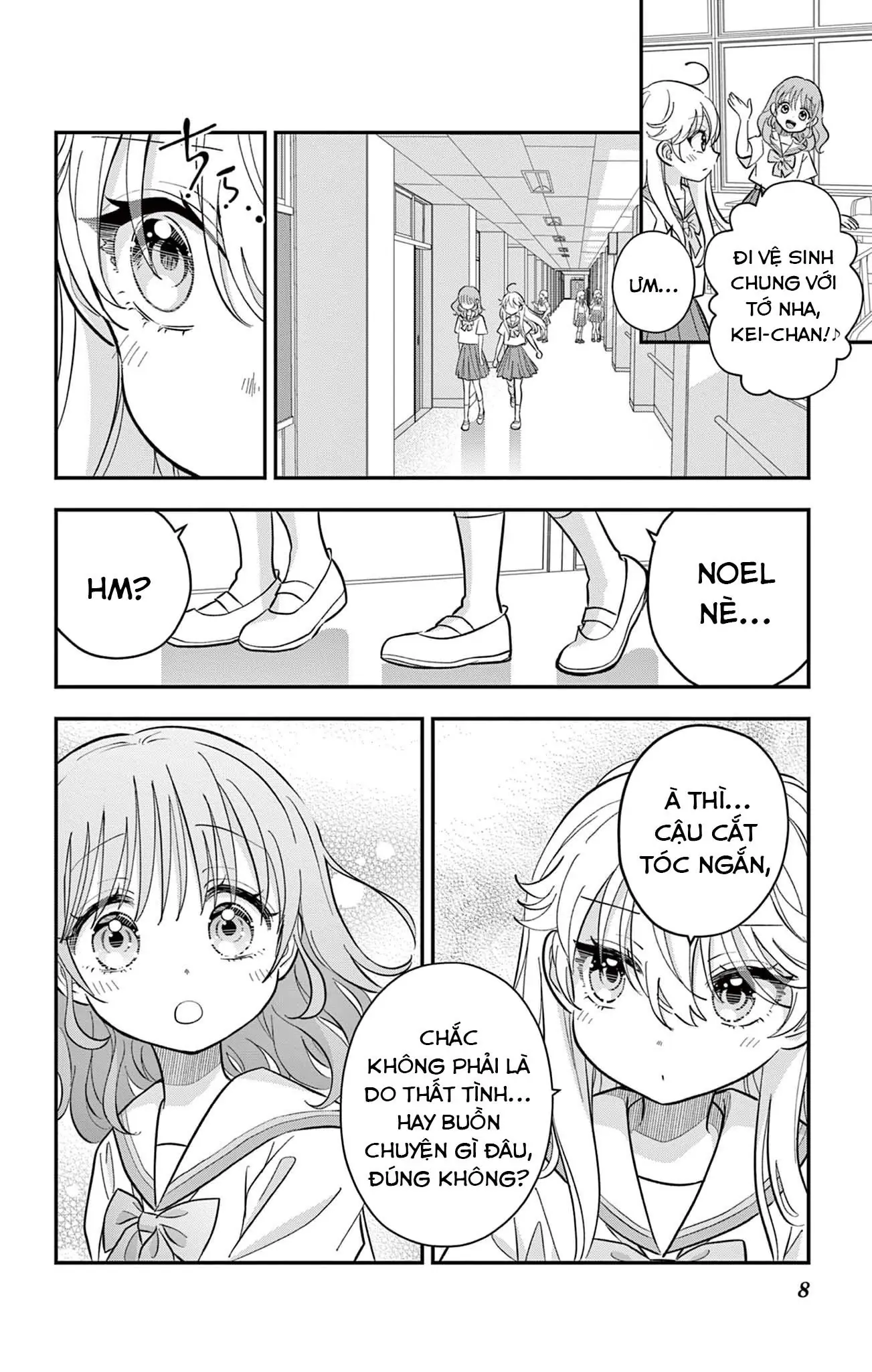 Uesugi-kun muốn từ bỏ làm con gái Chapter 16 - Trang 9