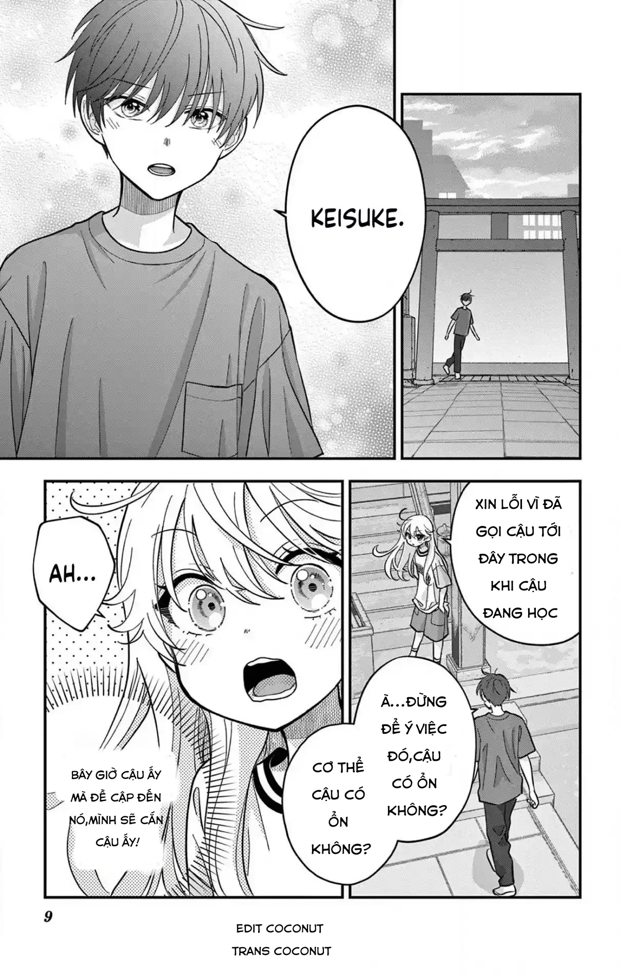 Uesugi-kun muốn từ bỏ làm con gái Chapter 17.1 - Trang 11