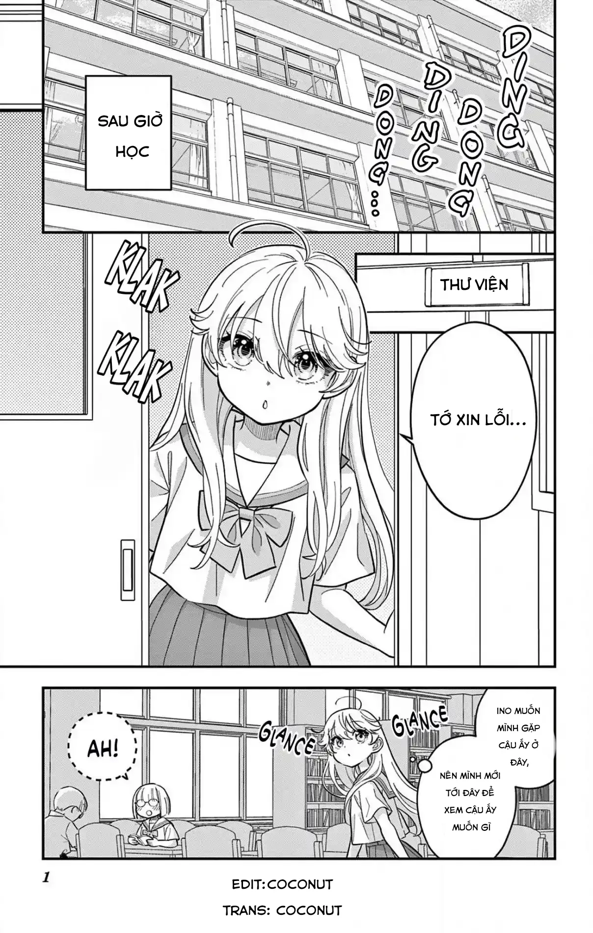 Uesugi-kun muốn từ bỏ làm con gái Chapter 17.1 - Trang 3
