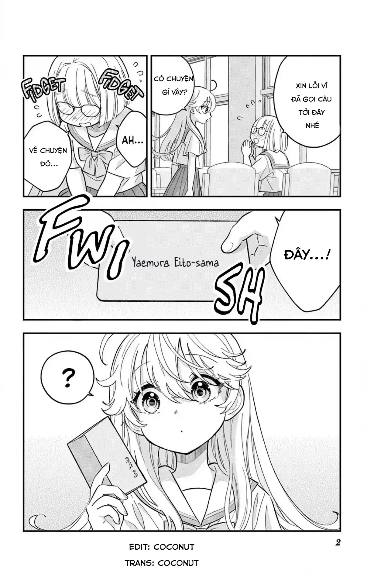 Uesugi-kun muốn từ bỏ làm con gái Chapter 17.1 - Trang 4