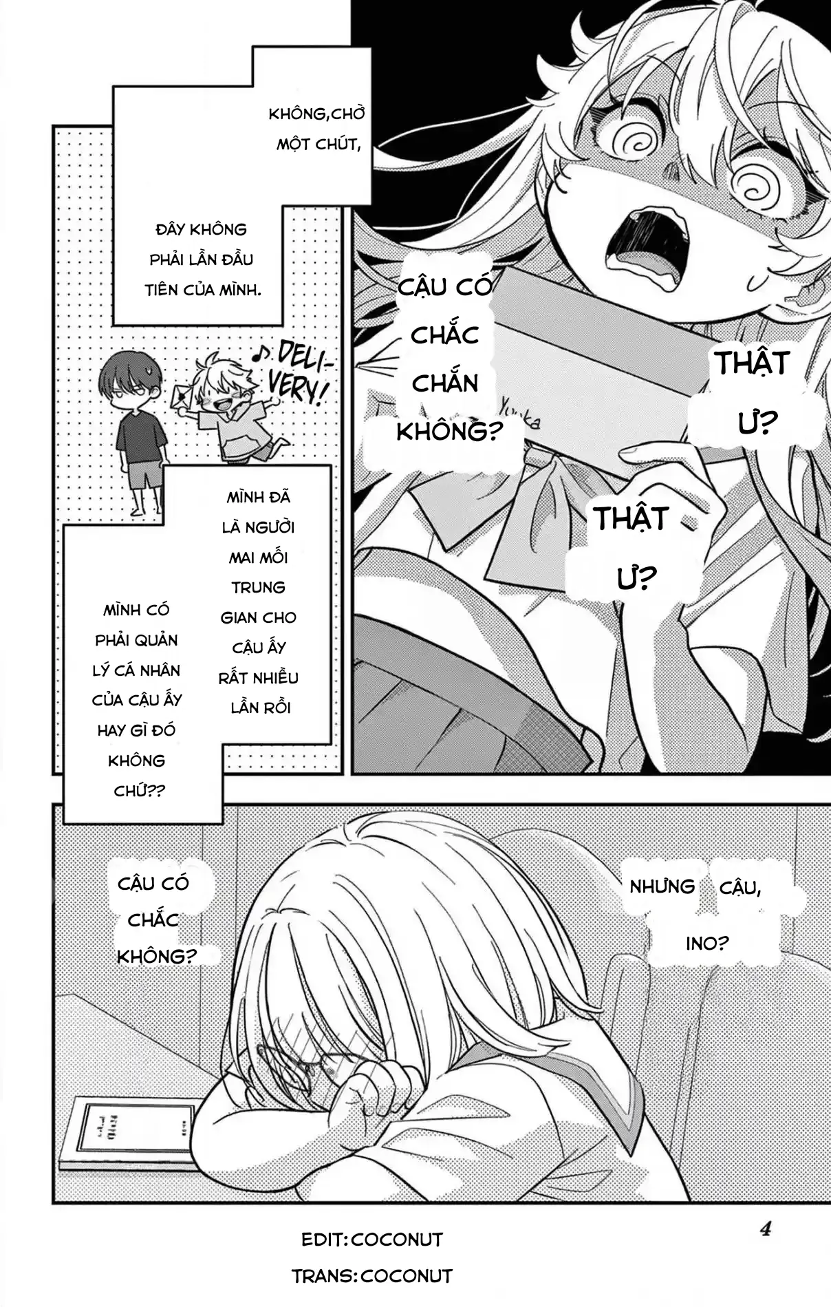 Uesugi-kun muốn từ bỏ làm con gái Chapter 17.1 - Trang 6