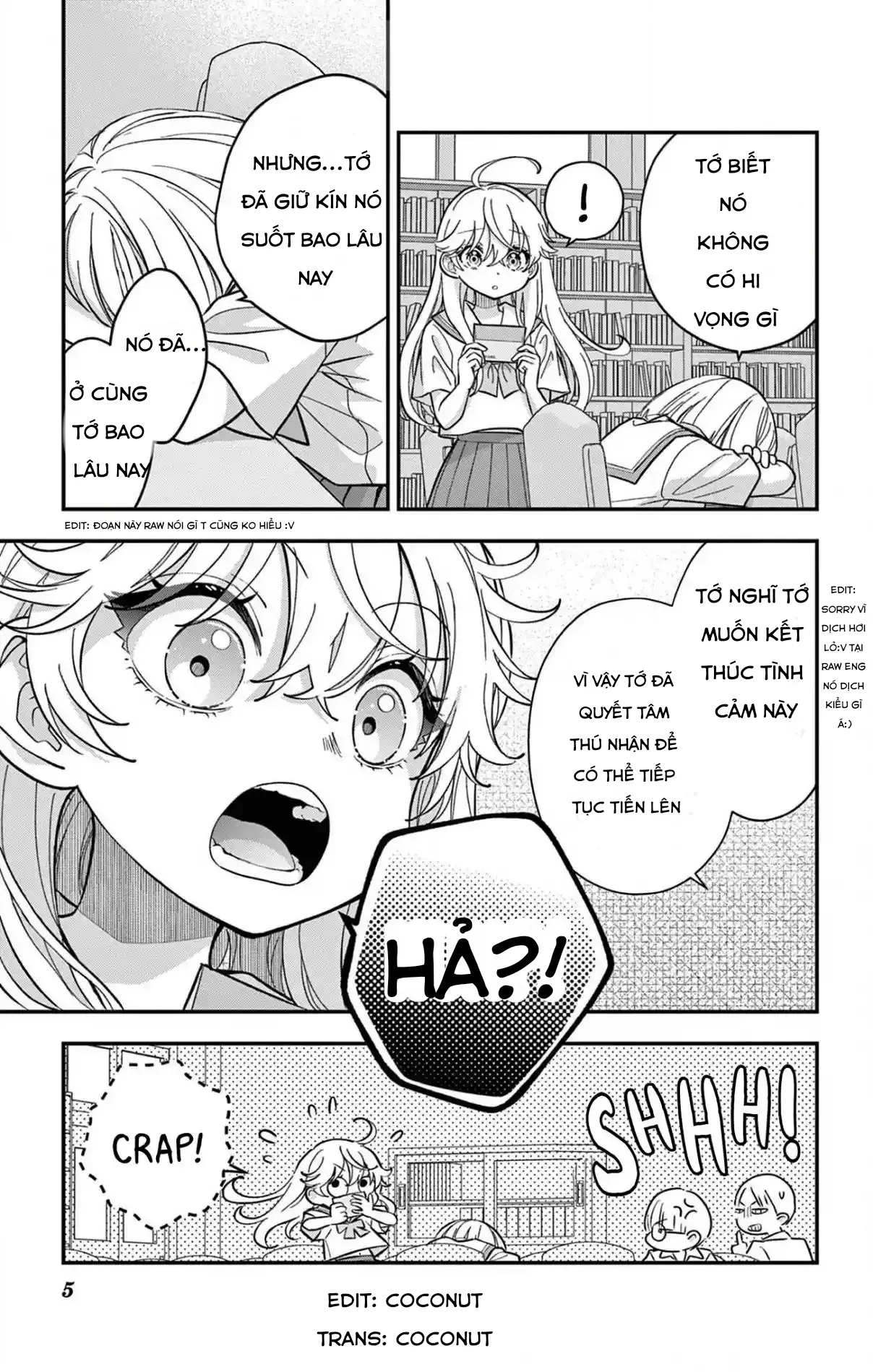 Uesugi-kun muốn từ bỏ làm con gái Chapter 17.1 - Trang 7