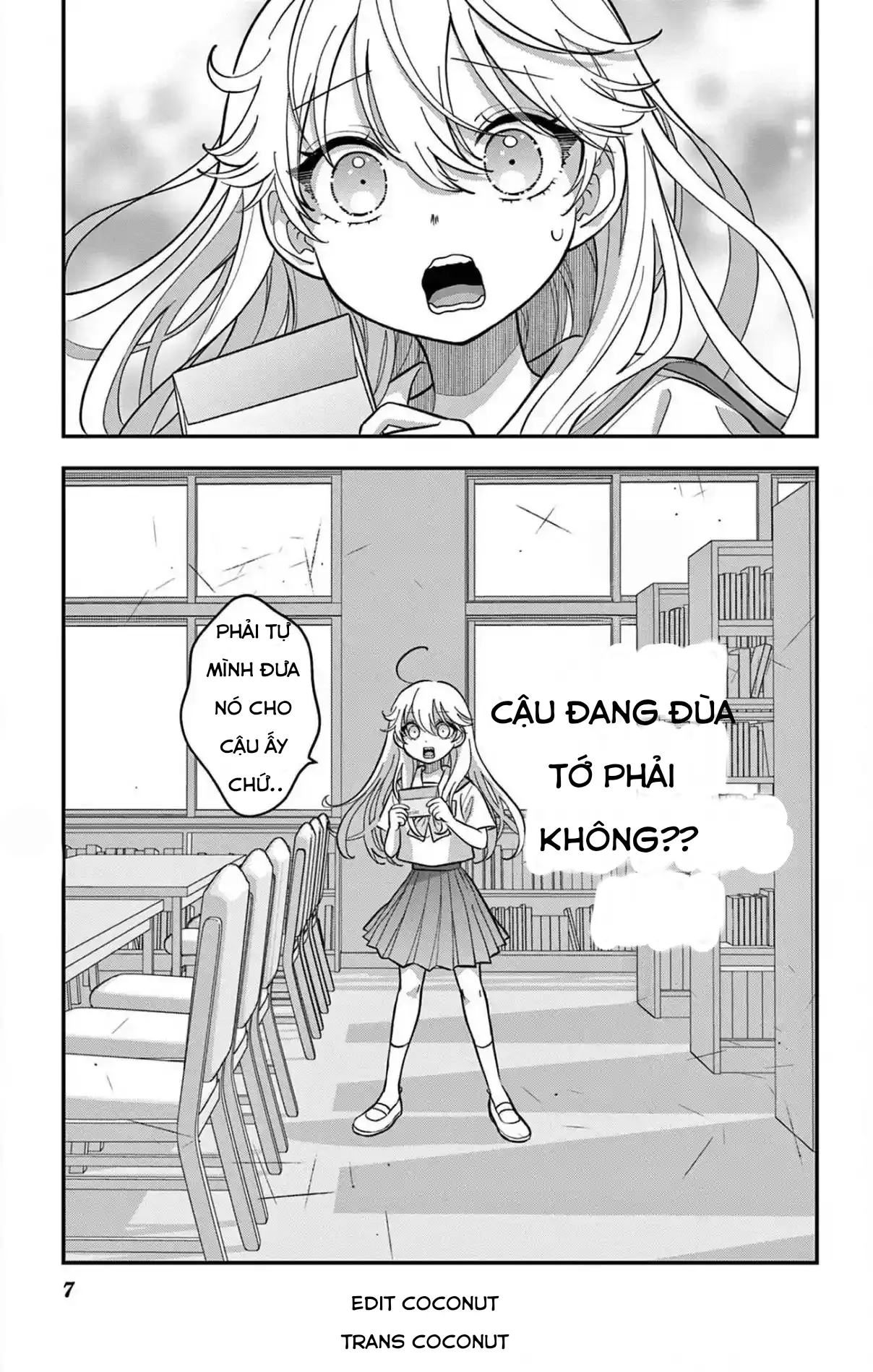 Uesugi-kun muốn từ bỏ làm con gái Chapter 17.1 - Trang 9