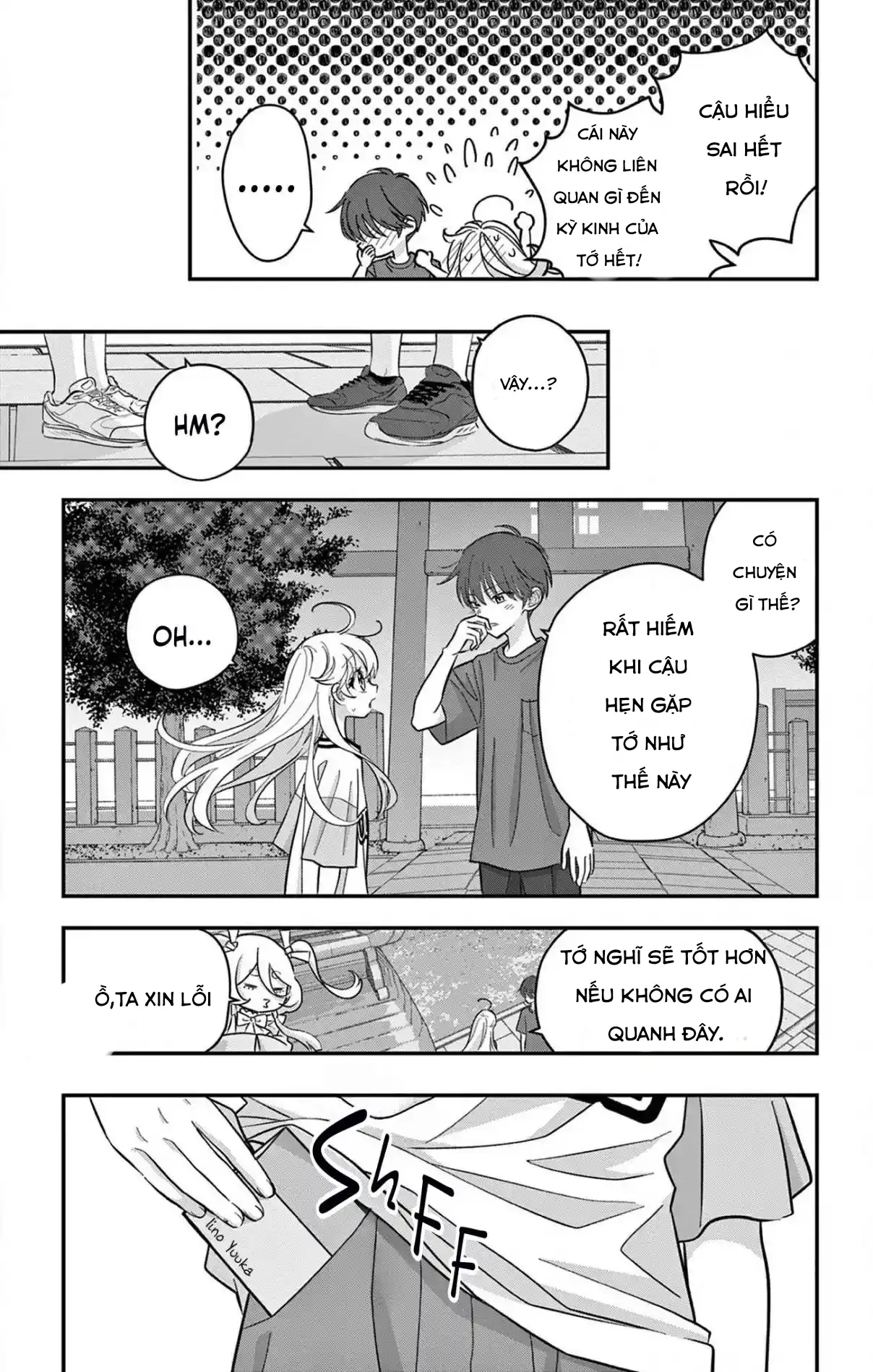 Uesugi-kun muốn từ bỏ làm con gái Chapter 17.2 - Trang 3