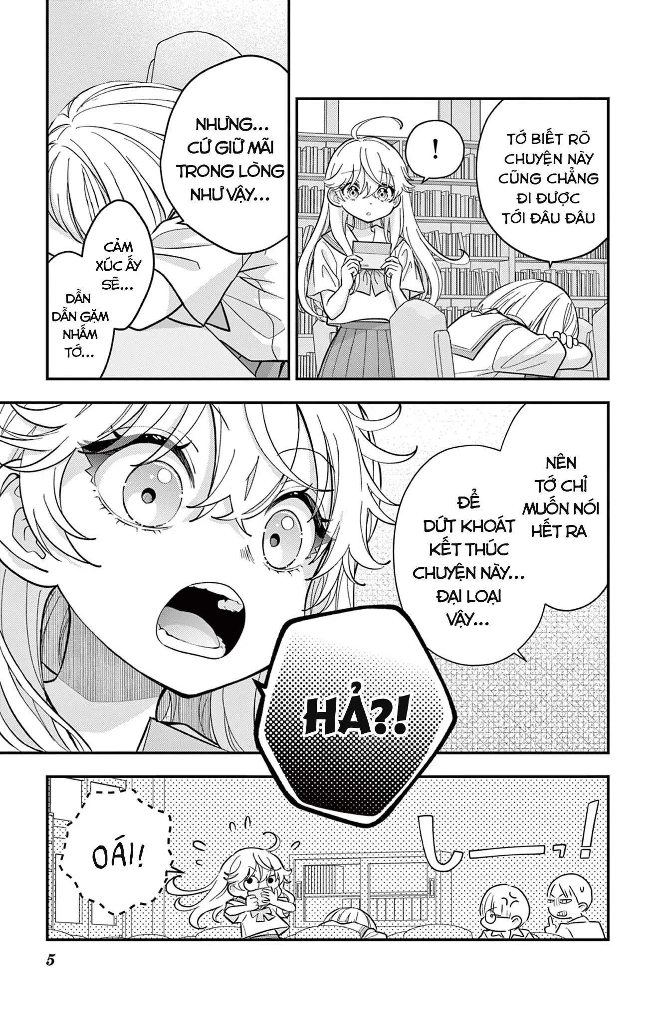 Uesugi-kun muốn từ bỏ làm con gái Chapter 17 - Trang 6
