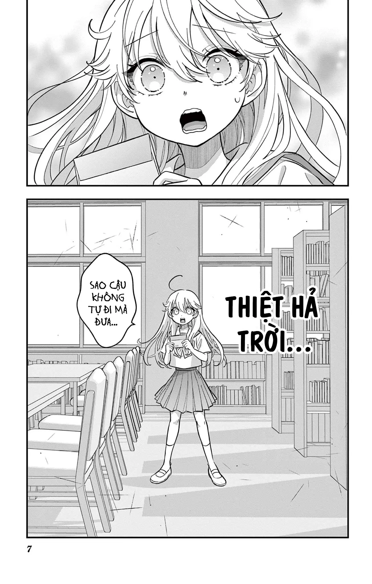 Uesugi-kun muốn từ bỏ làm con gái Chapter 17 - Trang 8