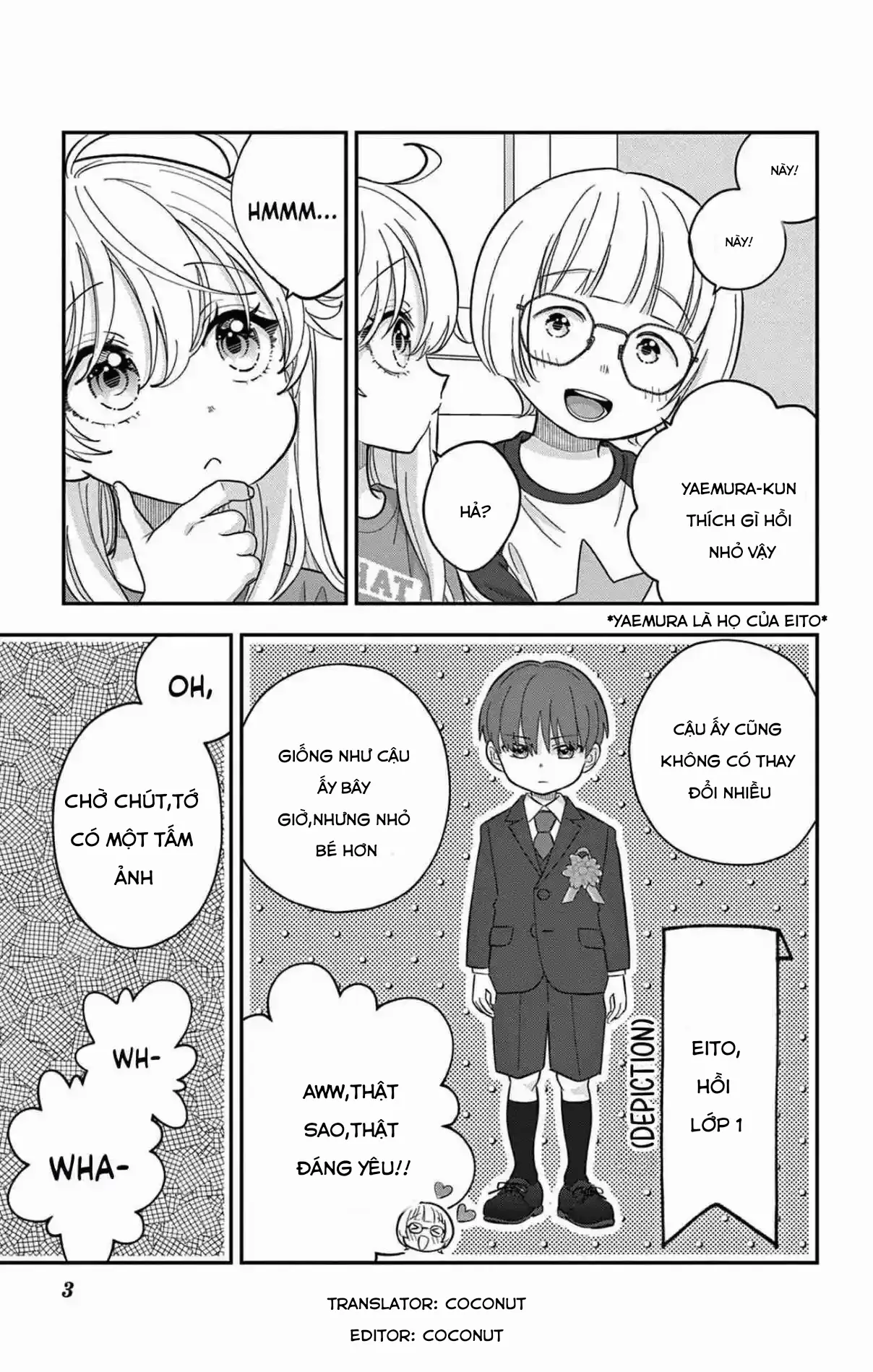 Uesugi-kun muốn từ bỏ làm con gái Chapter 18.5 - Trang 4
