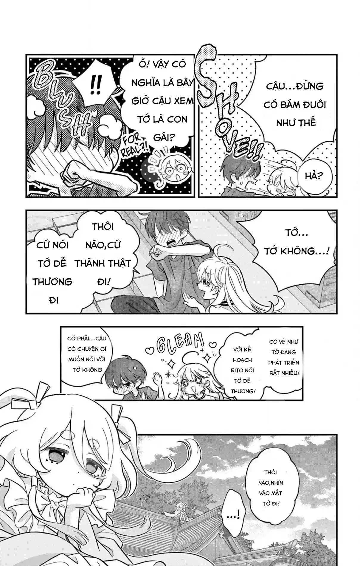 Uesugi-kun muốn từ bỏ làm con gái Chapter 18 - Trang 11