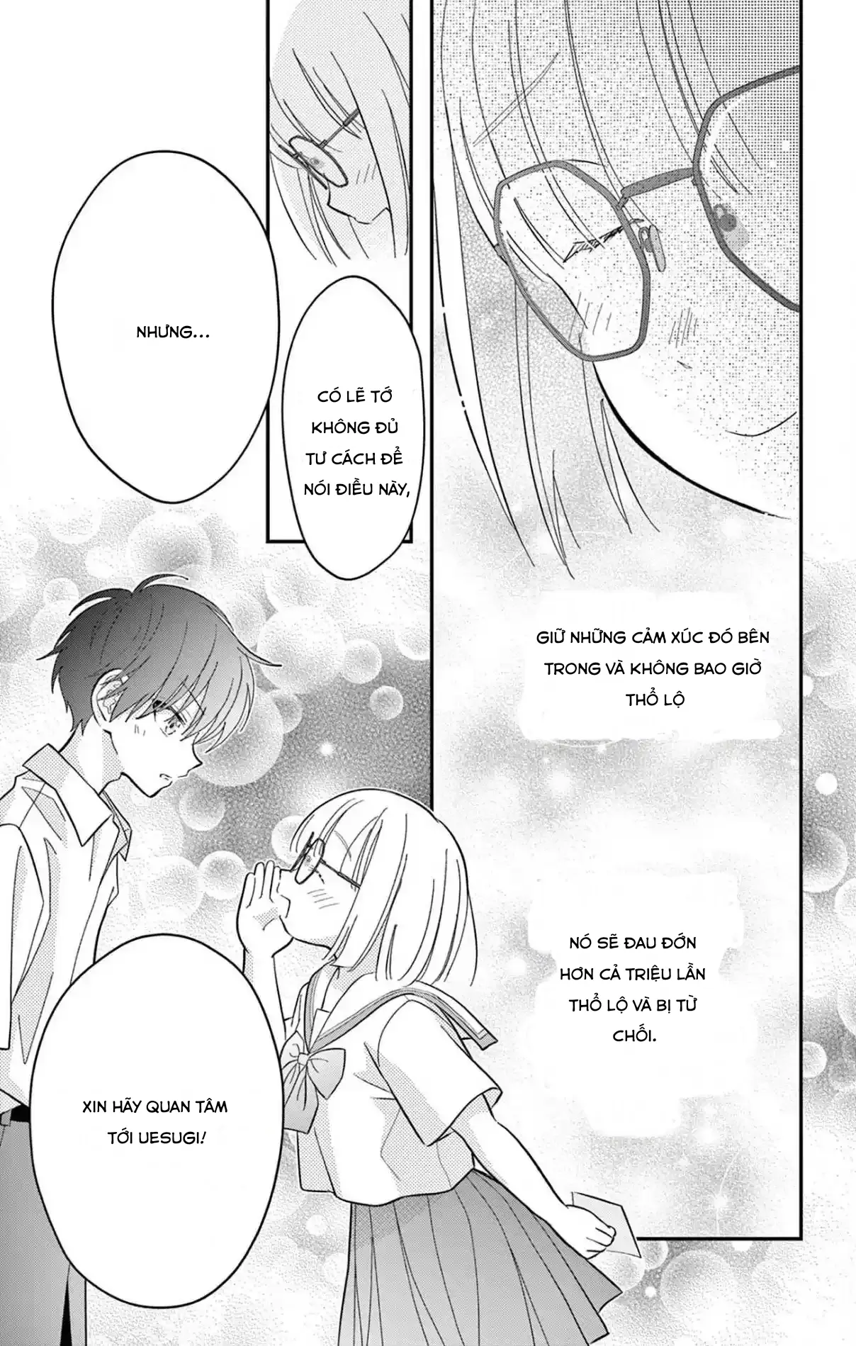 Uesugi-kun muốn từ bỏ làm con gái Chapter 18 - Trang 19