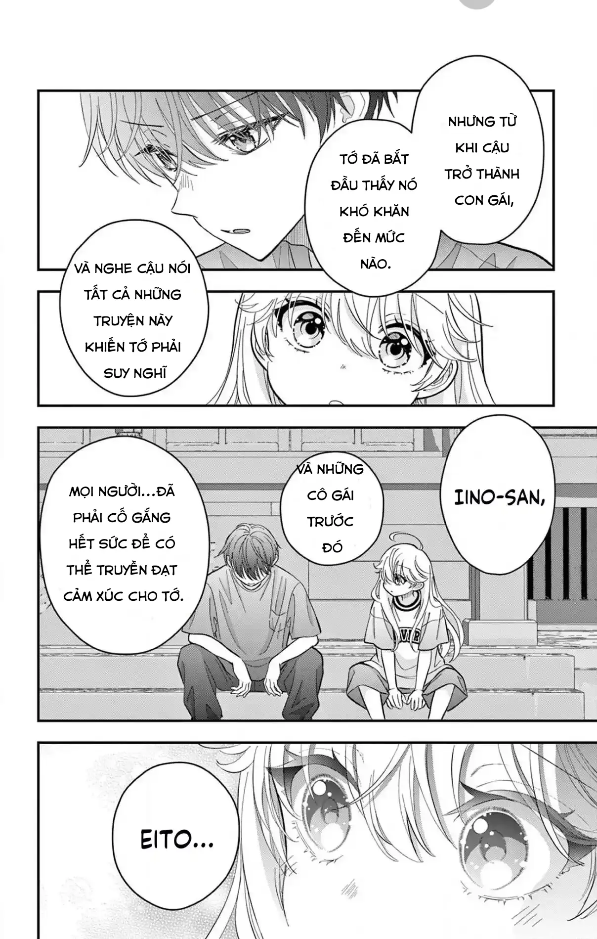 Uesugi-kun muốn từ bỏ làm con gái Chapter 18 - Trang 8