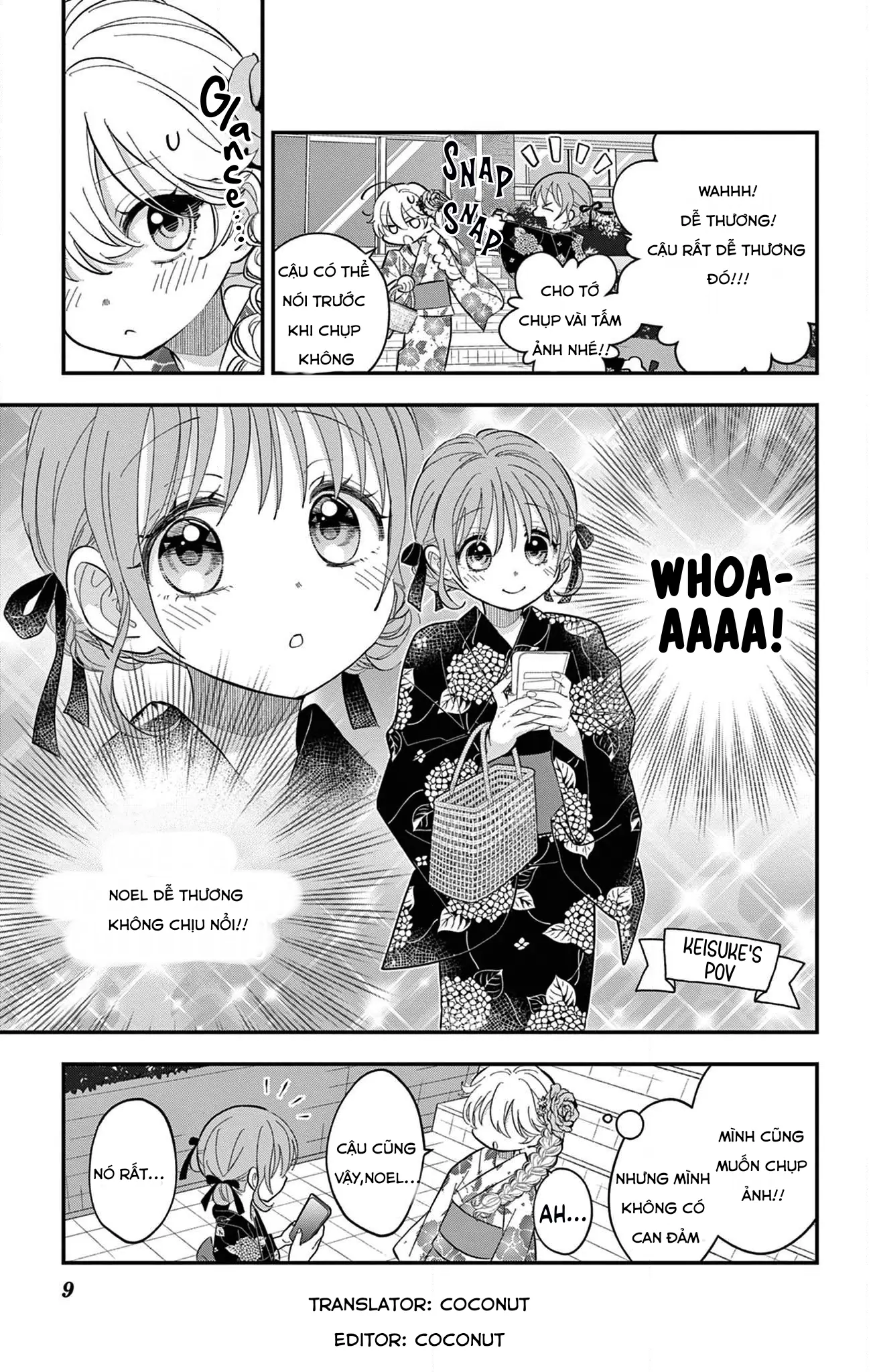 Uesugi-kun muốn từ bỏ làm con gái Chapter 19 - Trang 11