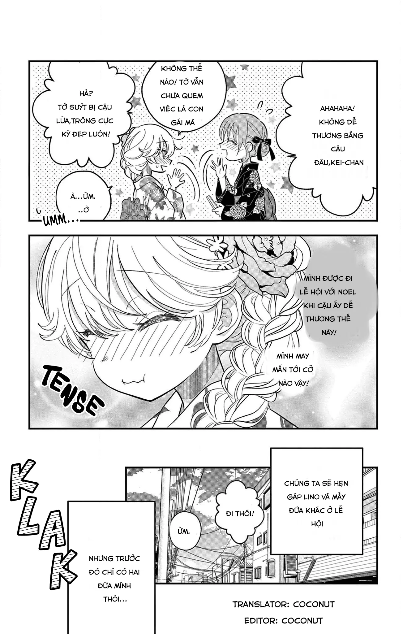 Uesugi-kun muốn từ bỏ làm con gái Chapter 19 - Trang 13