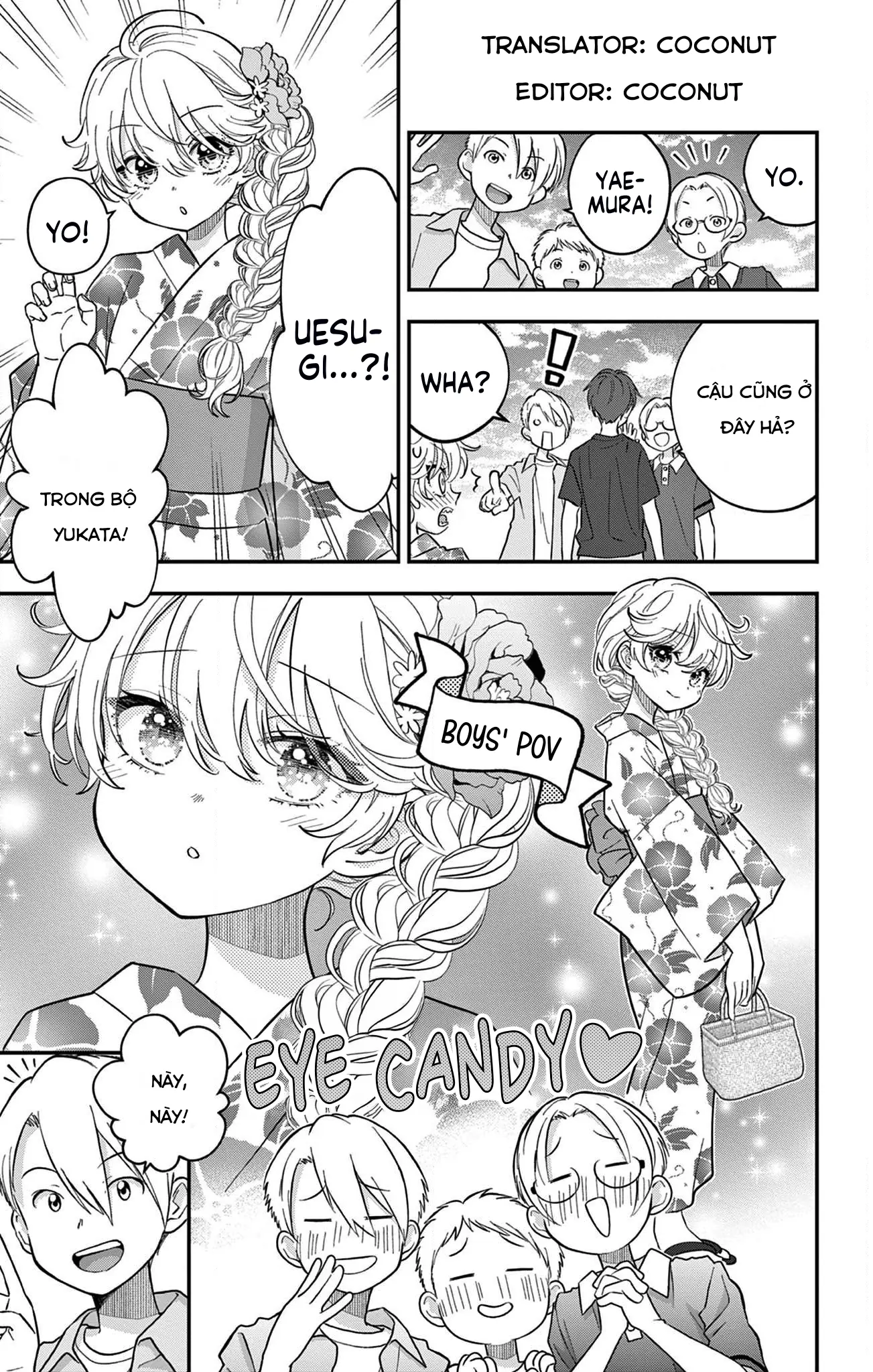 Uesugi-kun muốn từ bỏ làm con gái Chapter 19 - Trang 21