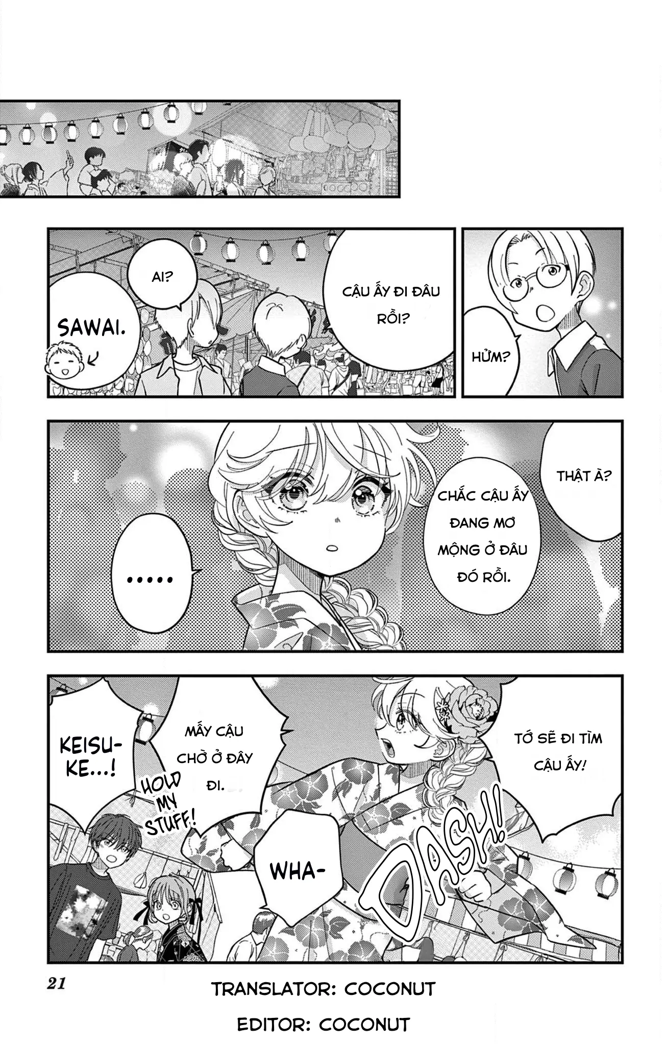 Uesugi-kun muốn từ bỏ làm con gái Chapter 19 - Trang 23