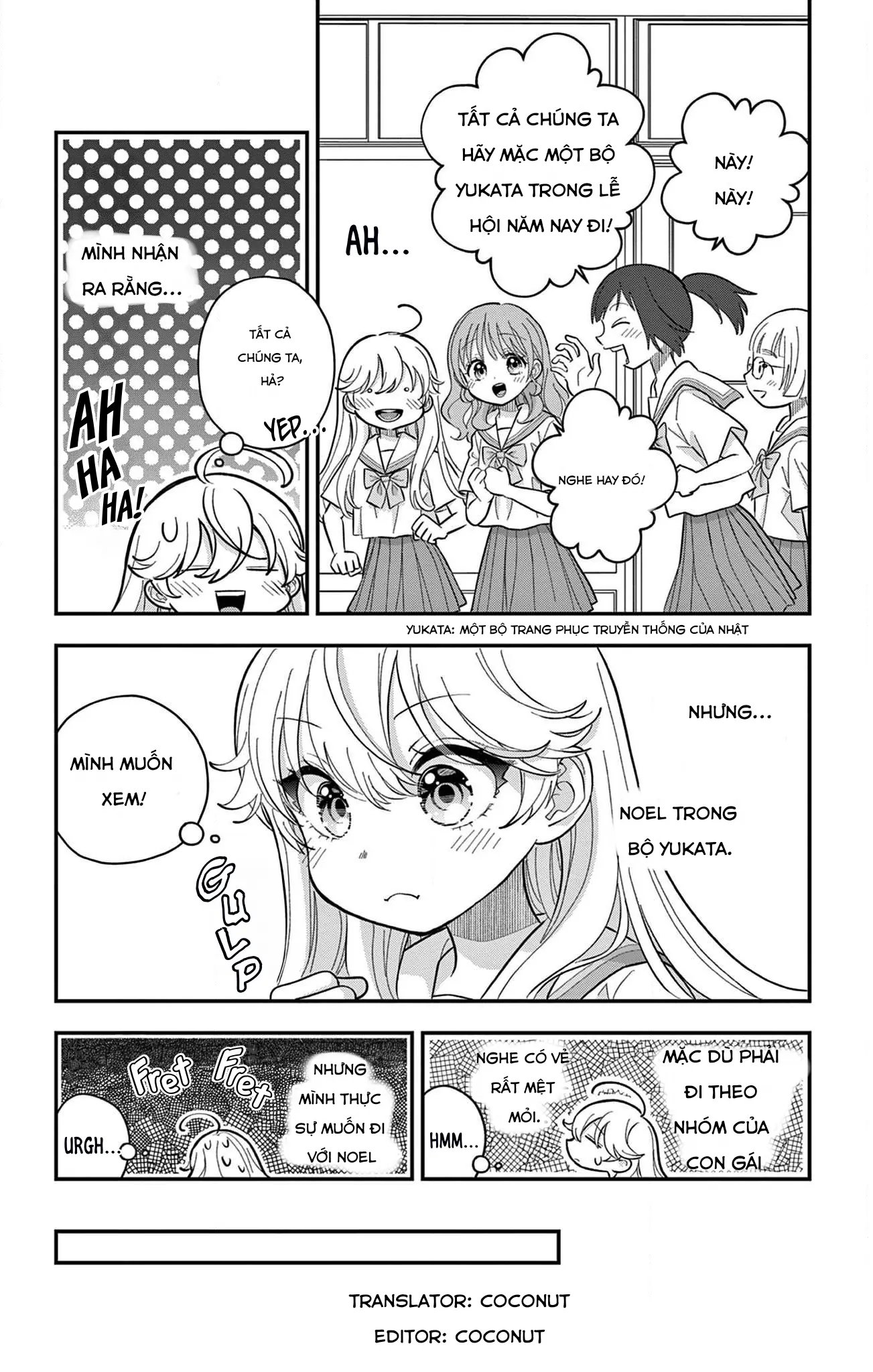 Uesugi-kun muốn từ bỏ làm con gái Chapter 19 - Trang 6