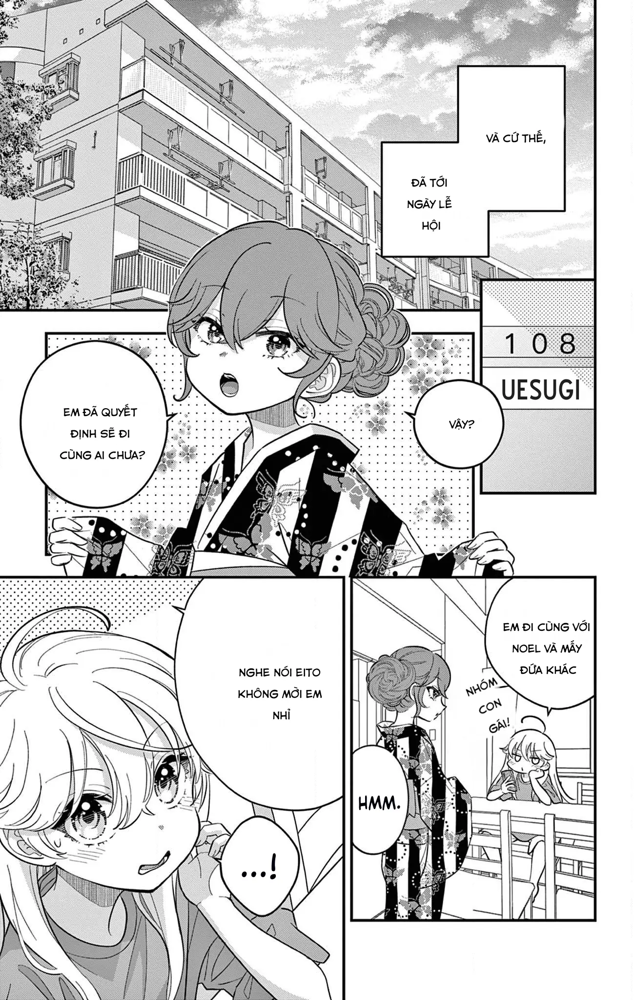 Uesugi-kun muốn từ bỏ làm con gái Chapter 19 - Trang 7