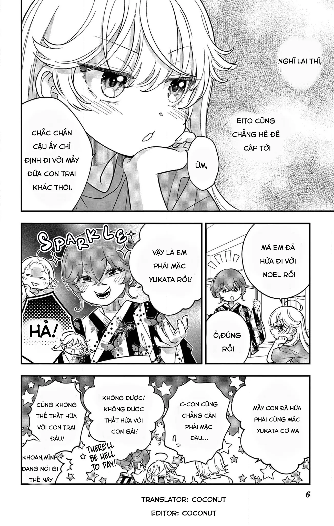 Uesugi-kun muốn từ bỏ làm con gái Chapter 19 - Trang 8