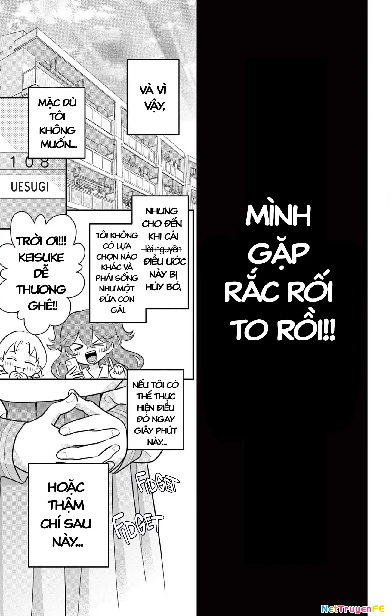 Uesugi-kun muốn từ bỏ làm con gái Chapter 2 - Trang 20